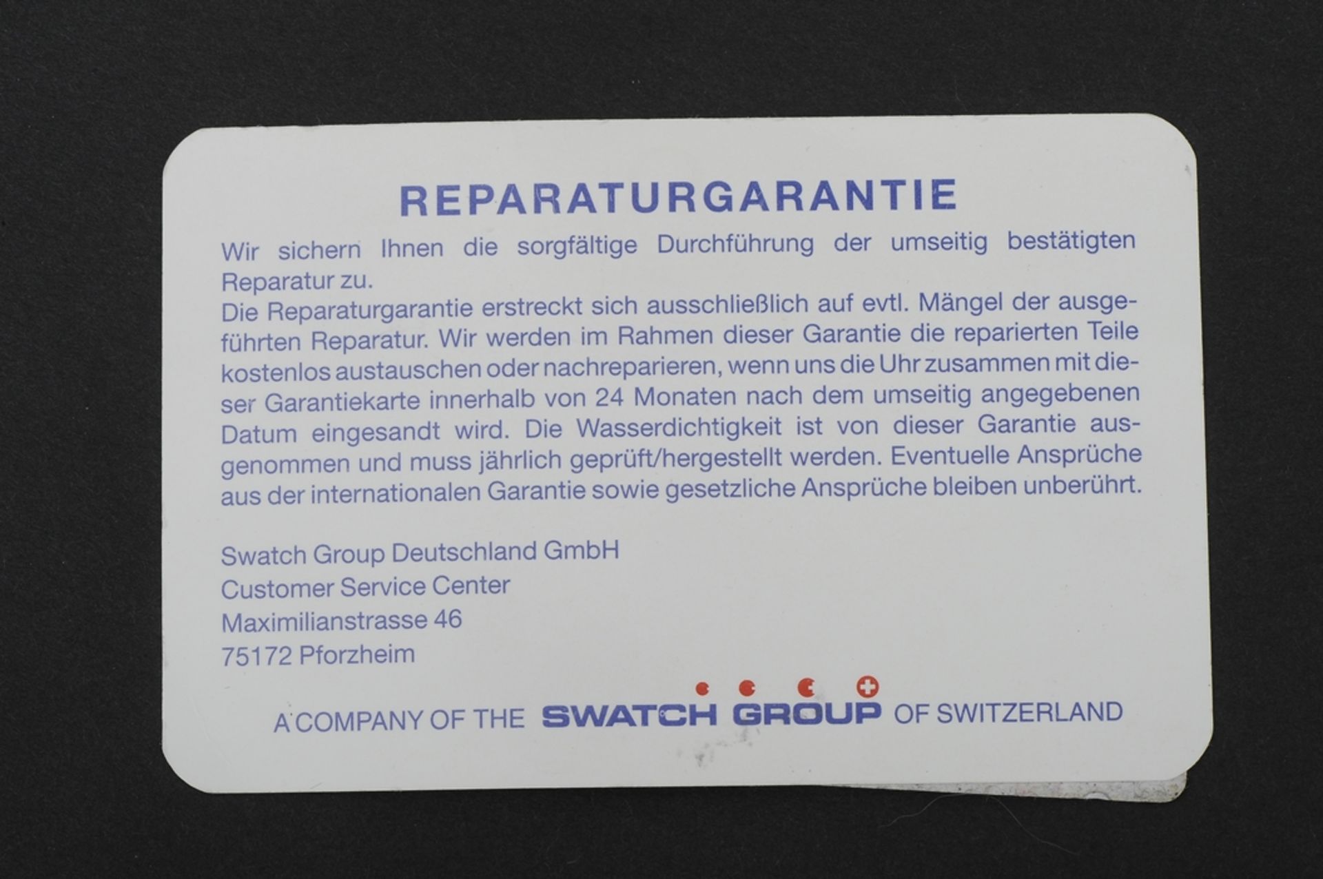 "OMEGA SEAMASTER 120 M" - Herrenarmbanduhr mit Quarzwerk, Stahl/Gold, dunkelblaues Ziffernblatt mit - Image 16 of 19