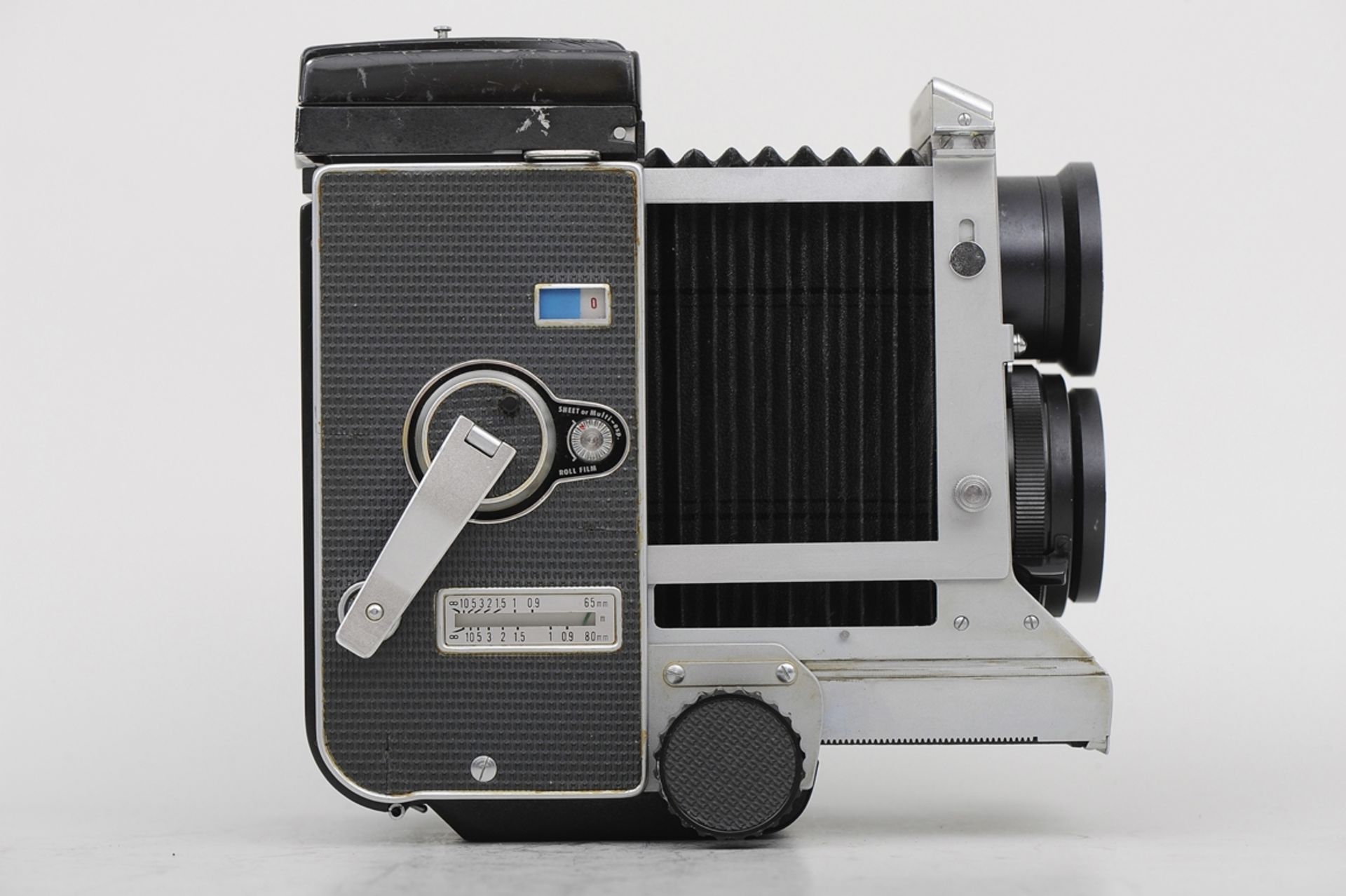 "MAMIYA C 33" - Professional-Stereokamera, mit Mamiya-Sekkor Objektiven, 1.2,8, f=80mm, No. 756412 - Image 11 of 19