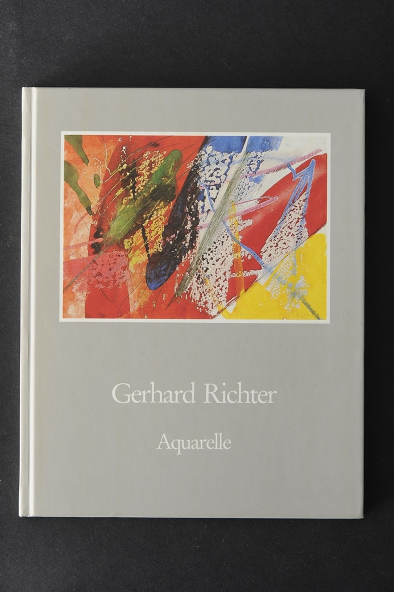 Gerhard Richter - handsigniertes Buch aus der Sammlung des Dr. Wilhelm Ansorg, Goslar.