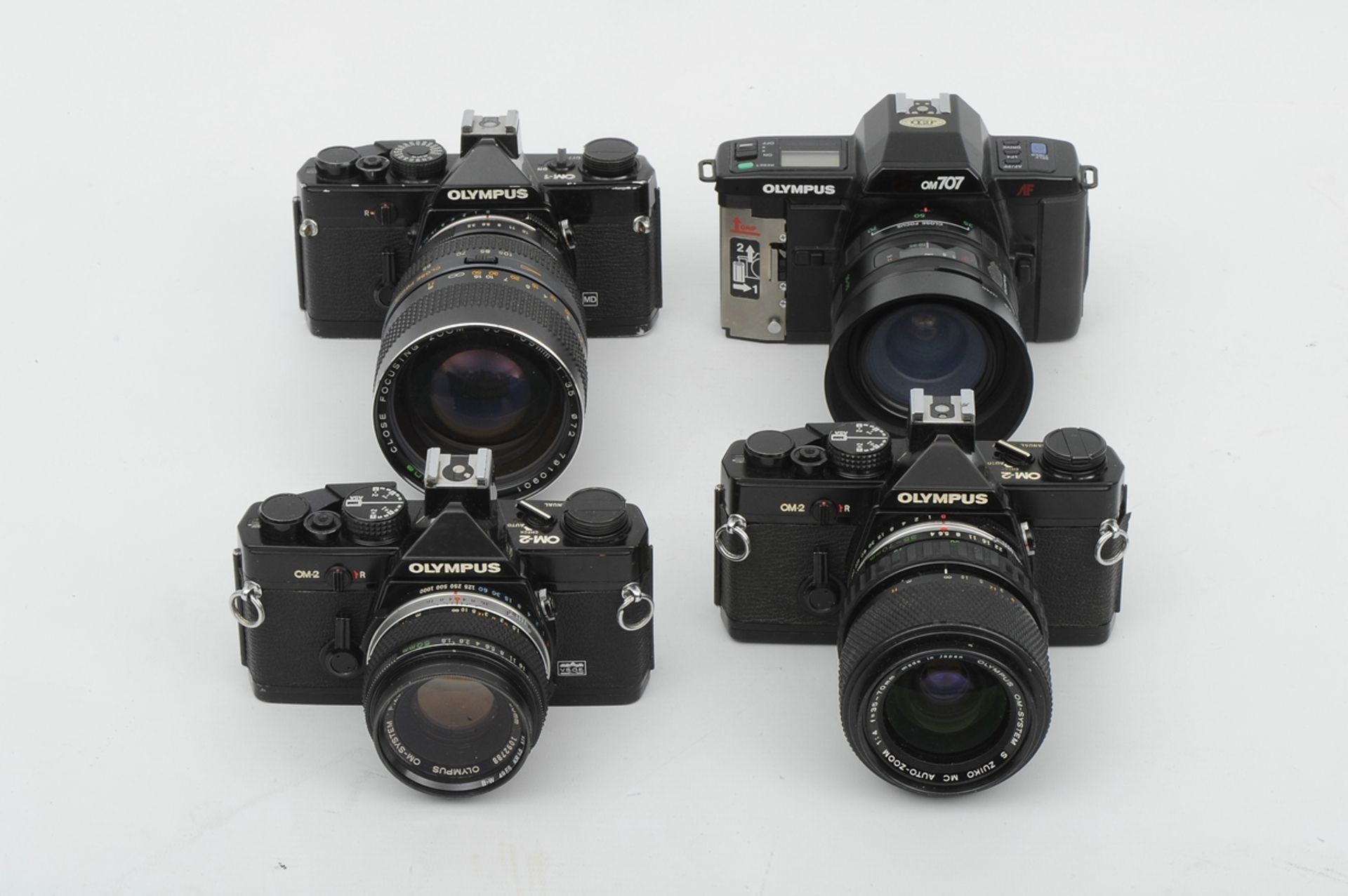 23teiliges "OLYMPUS" - Konvolut, bestehend aus: Olympus-PenF (Body), Olympus OM-1 ( 2x Body), Olymp - Image 10 of 19