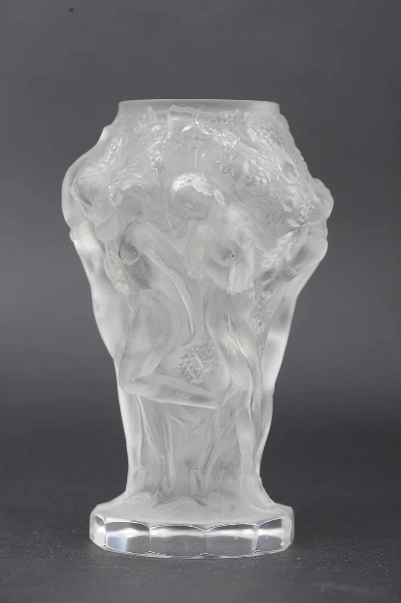 4teiliges Lot unterschiedlicher, ornamental gestalteter Pressglas - Objekte, teilweise Böhmen, best - Image 2 of 12