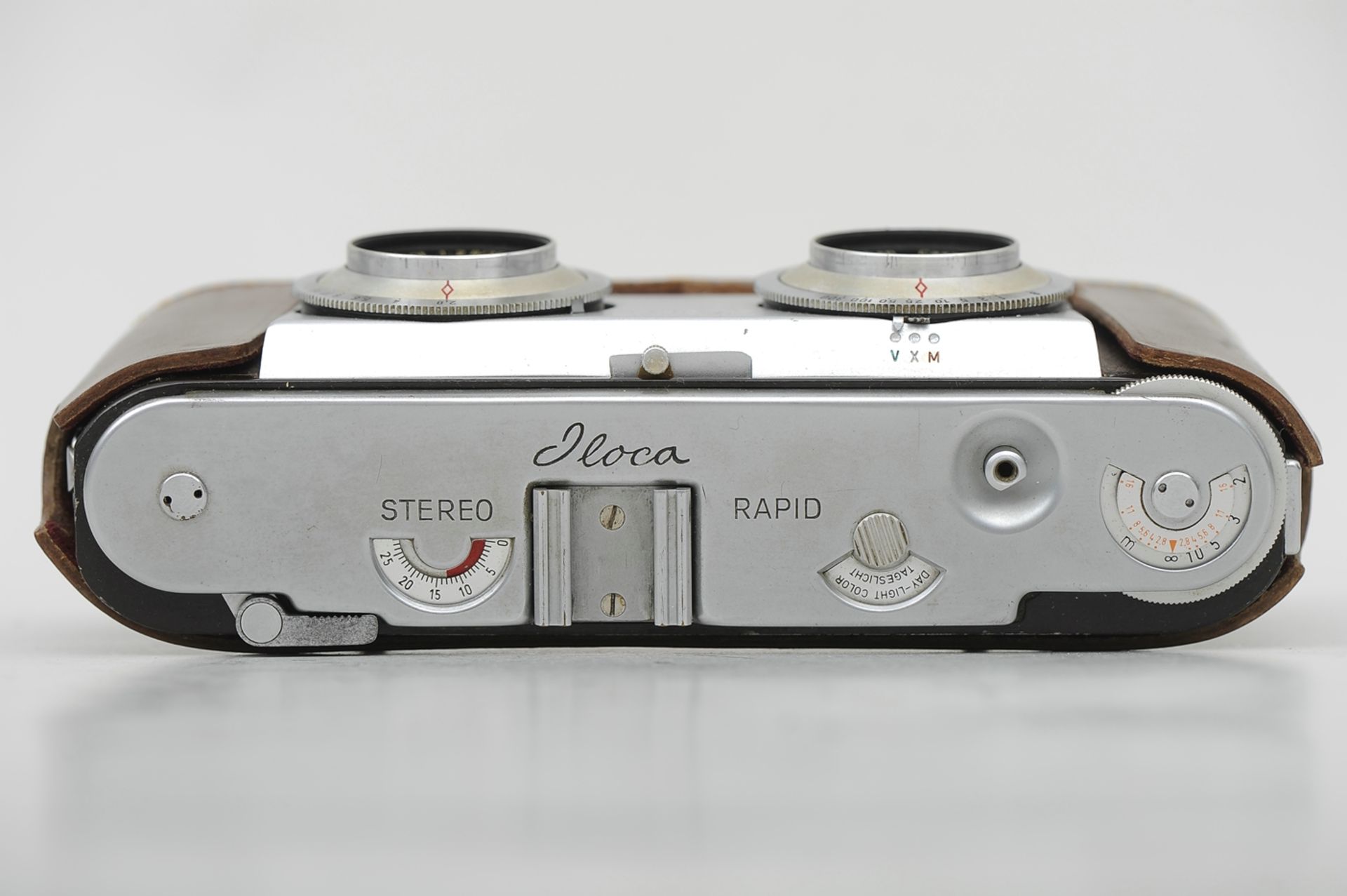 "ILOCA 3D" Stereo Rapid Kamera mit Steinheil Cassait-Objektiven 1:2,8/35 mm, No. 1432237 und 143275 - Image 3 of 7