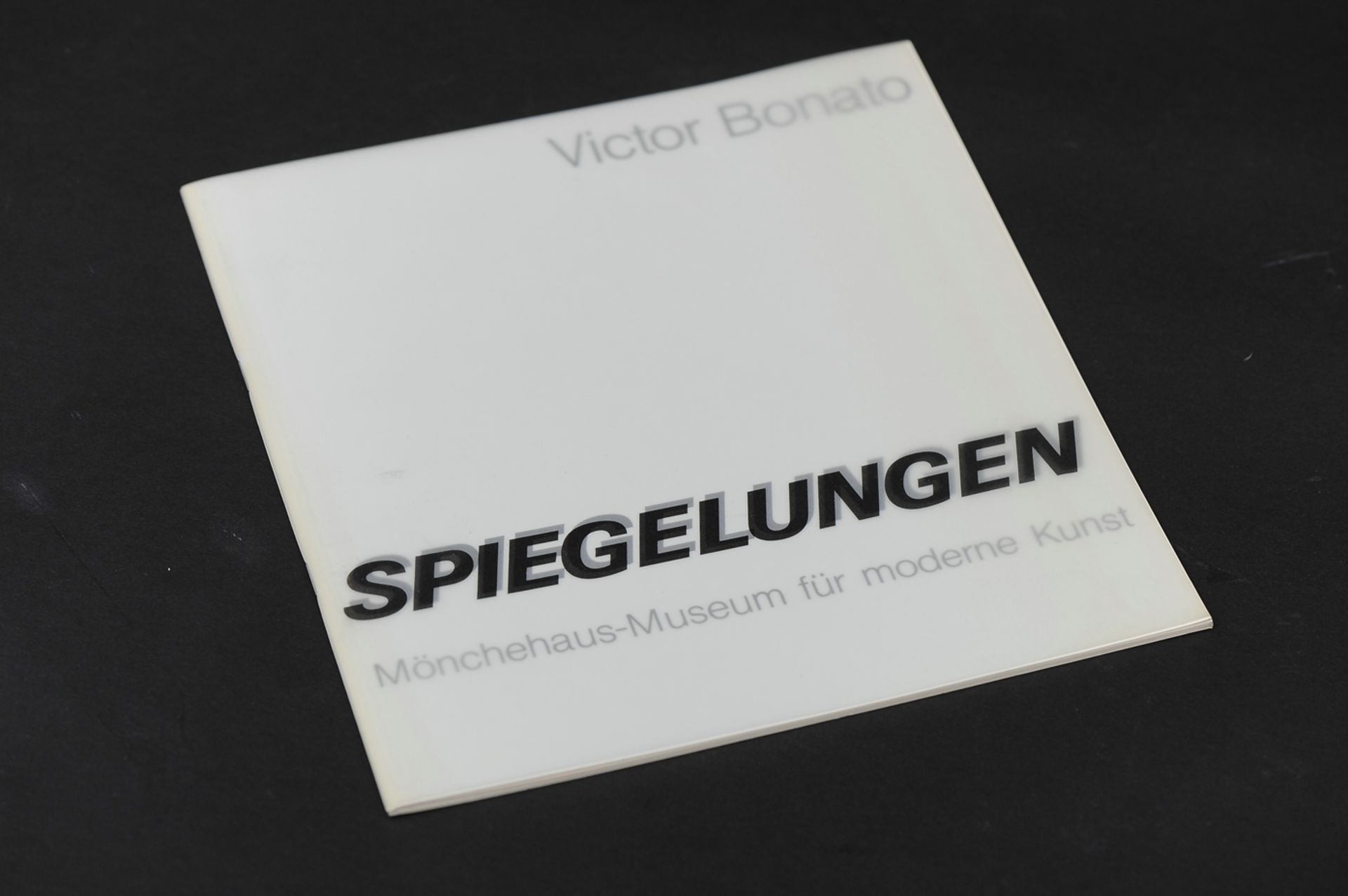 "SPIEGELUNGEN", vom Künstler handsigniertes Exemplar. Aus der Sammlung Dr. Wilhelm Ansorg, Goslar.