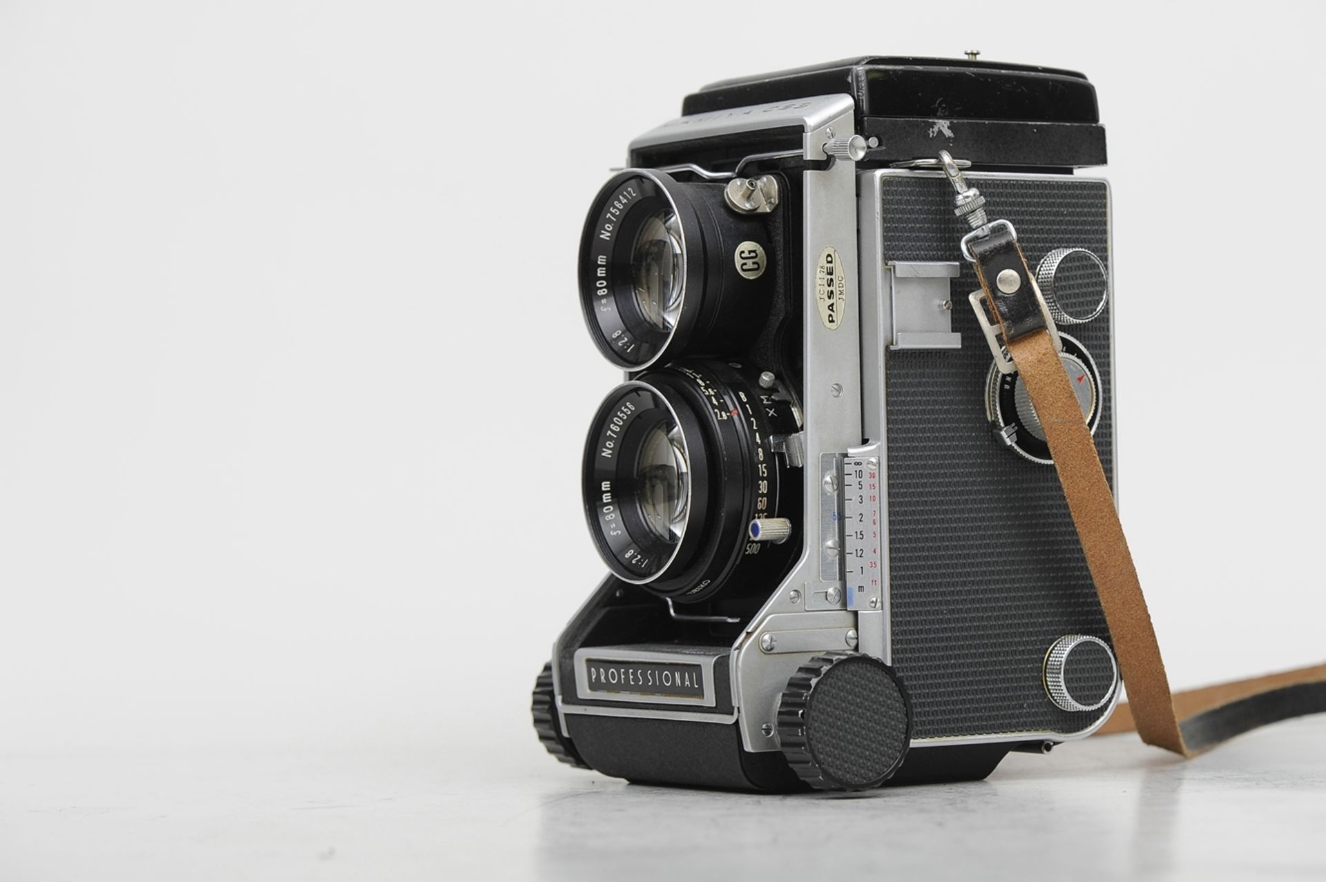 "MAMIYA C 33" - Professional-Stereokamera, mit Mamiya-Sekkor Objektiven, 1.2,8, f=80mm, No. 756412 - Image 4 of 19