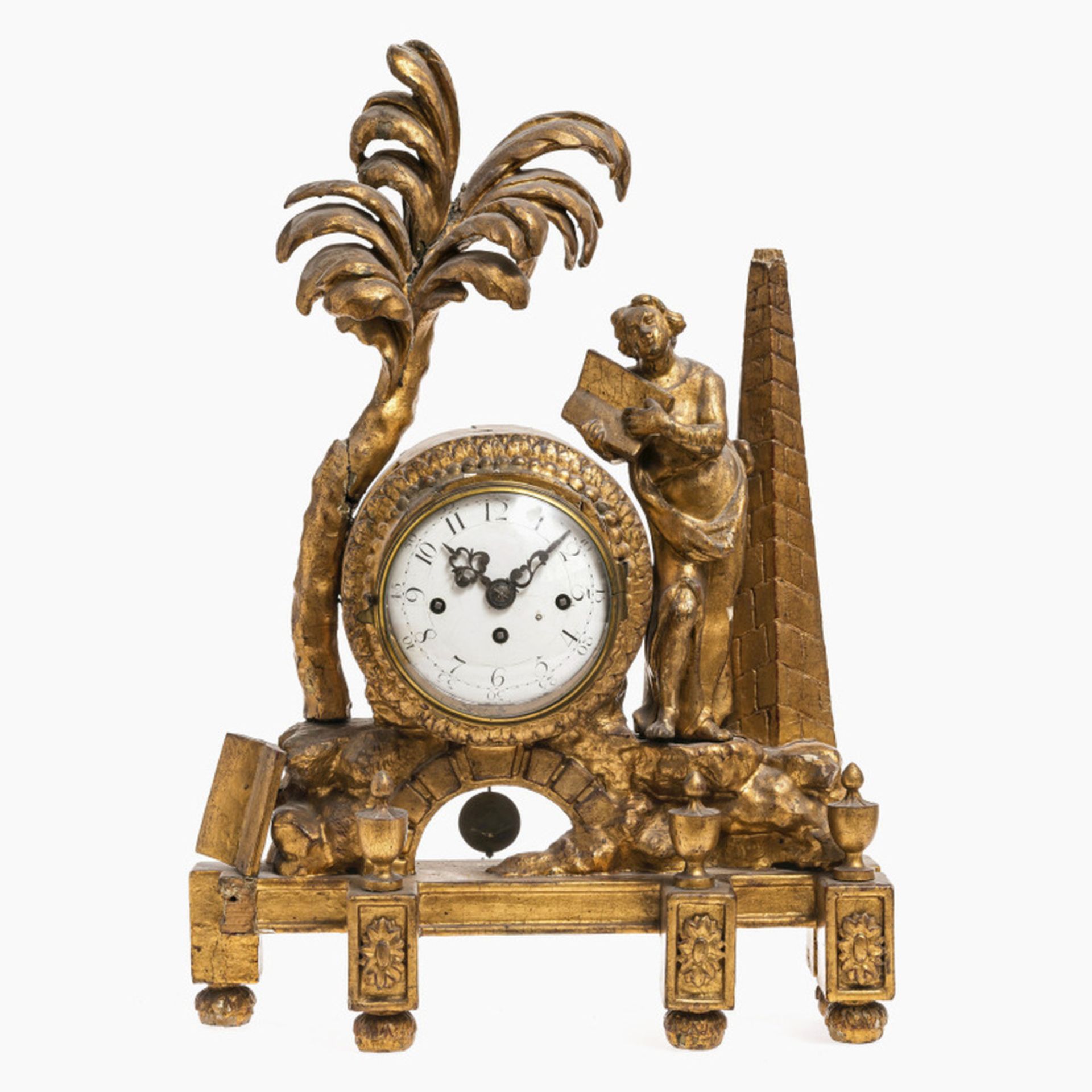 A bracket clock - Image 2 of 2