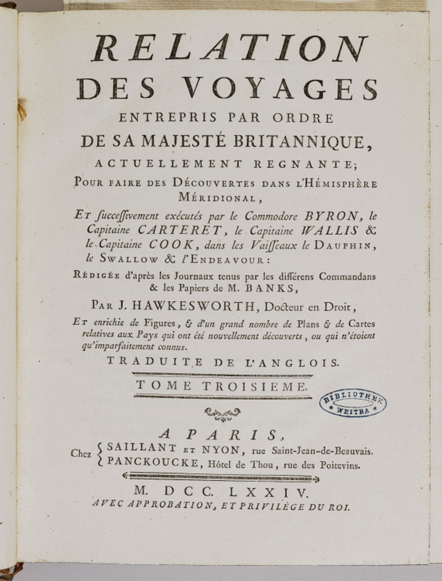 Voyages autour du monde