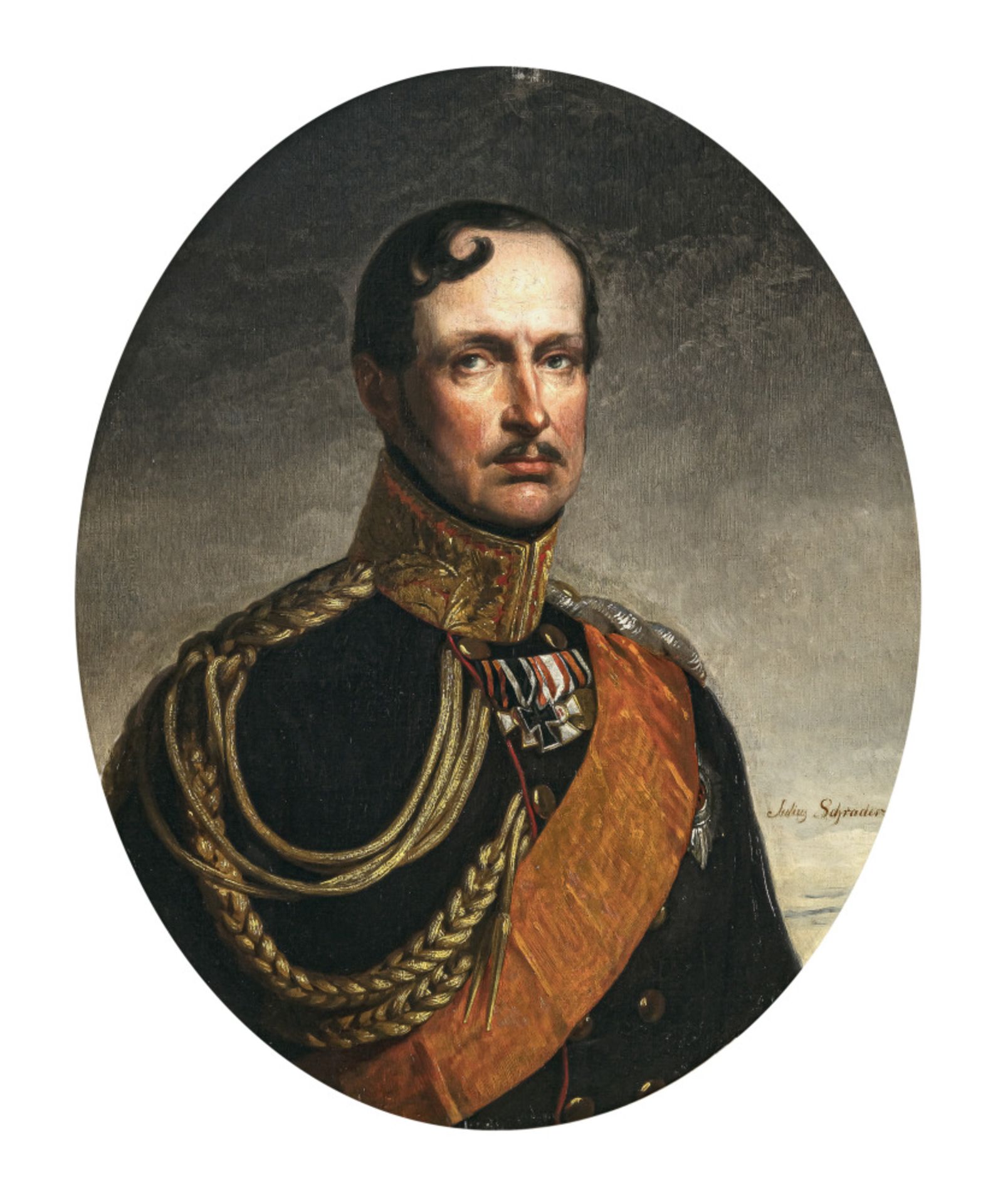 Julius Schrader  - Bildnis König Friedrich Wilhelm III. von Preußen   (1770-1840).  - Bild 2 aus 4