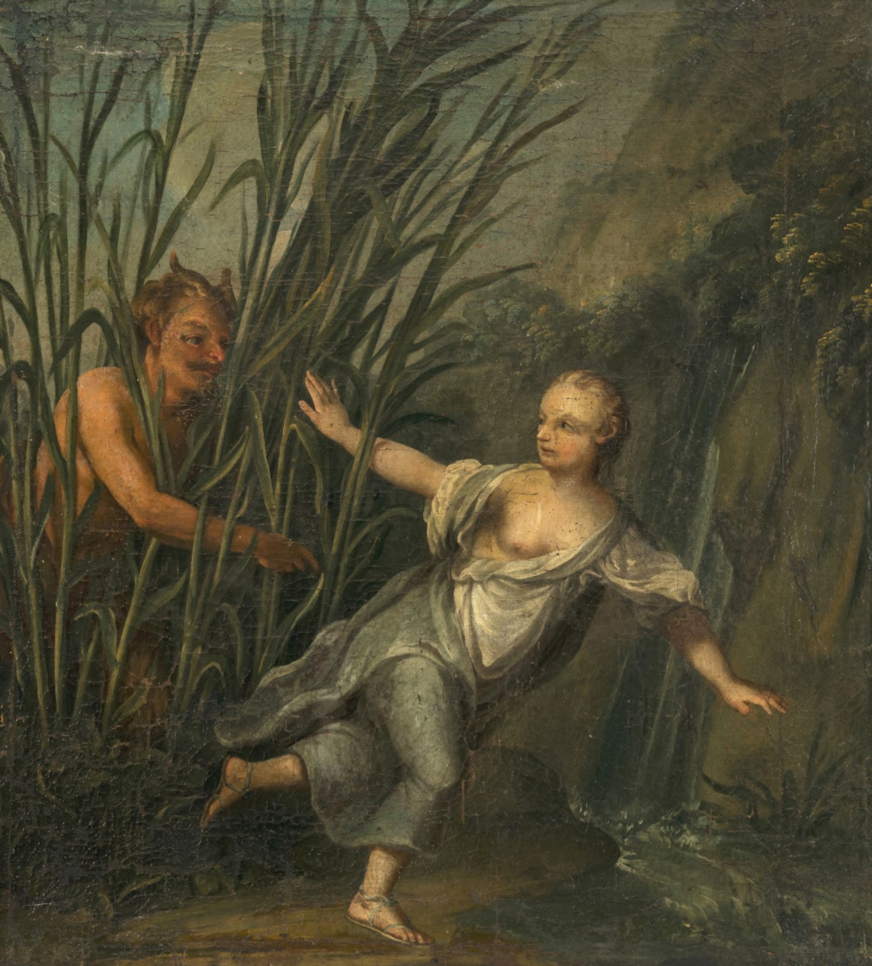 Deutsch 18. Jh.   - Pan und Syrinx    - Bild 2 aus 4