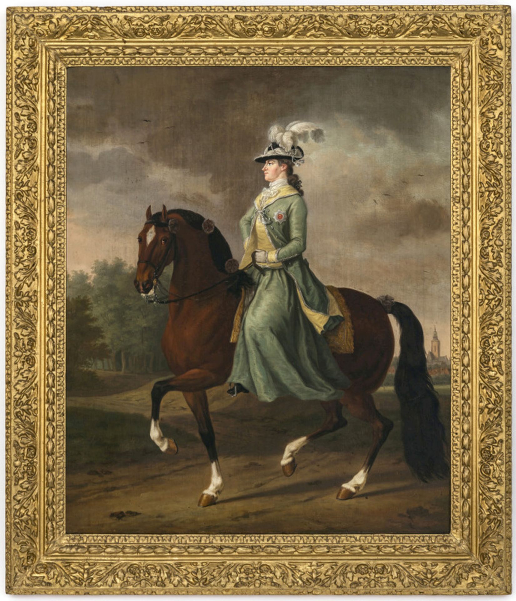 Prinzessin Friederike Sophie Wilhelmine (Wilhelmina) von Preußen zu Pferd - Bild 3 aus 4