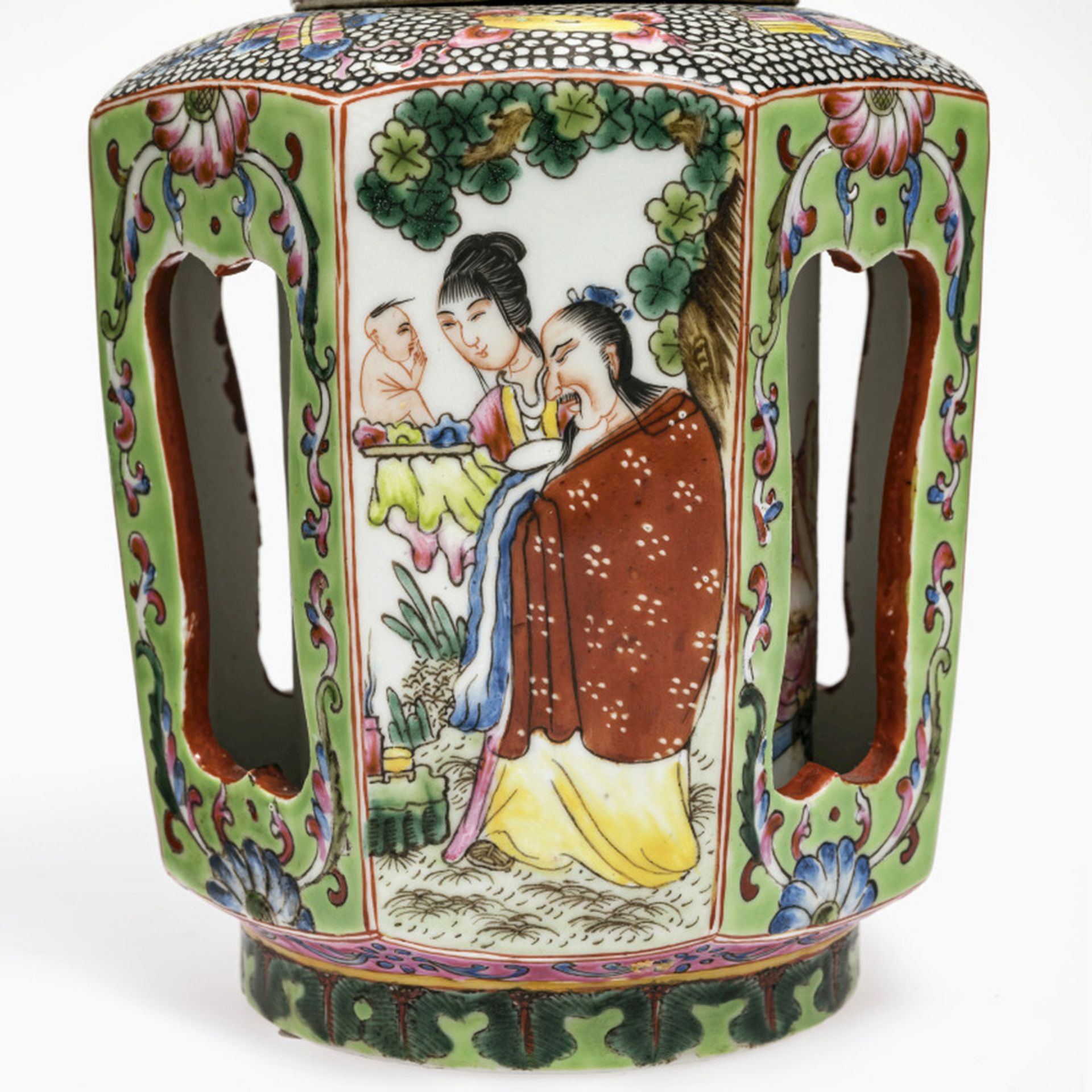 A pair of revolving vases - Image 7 of 10
