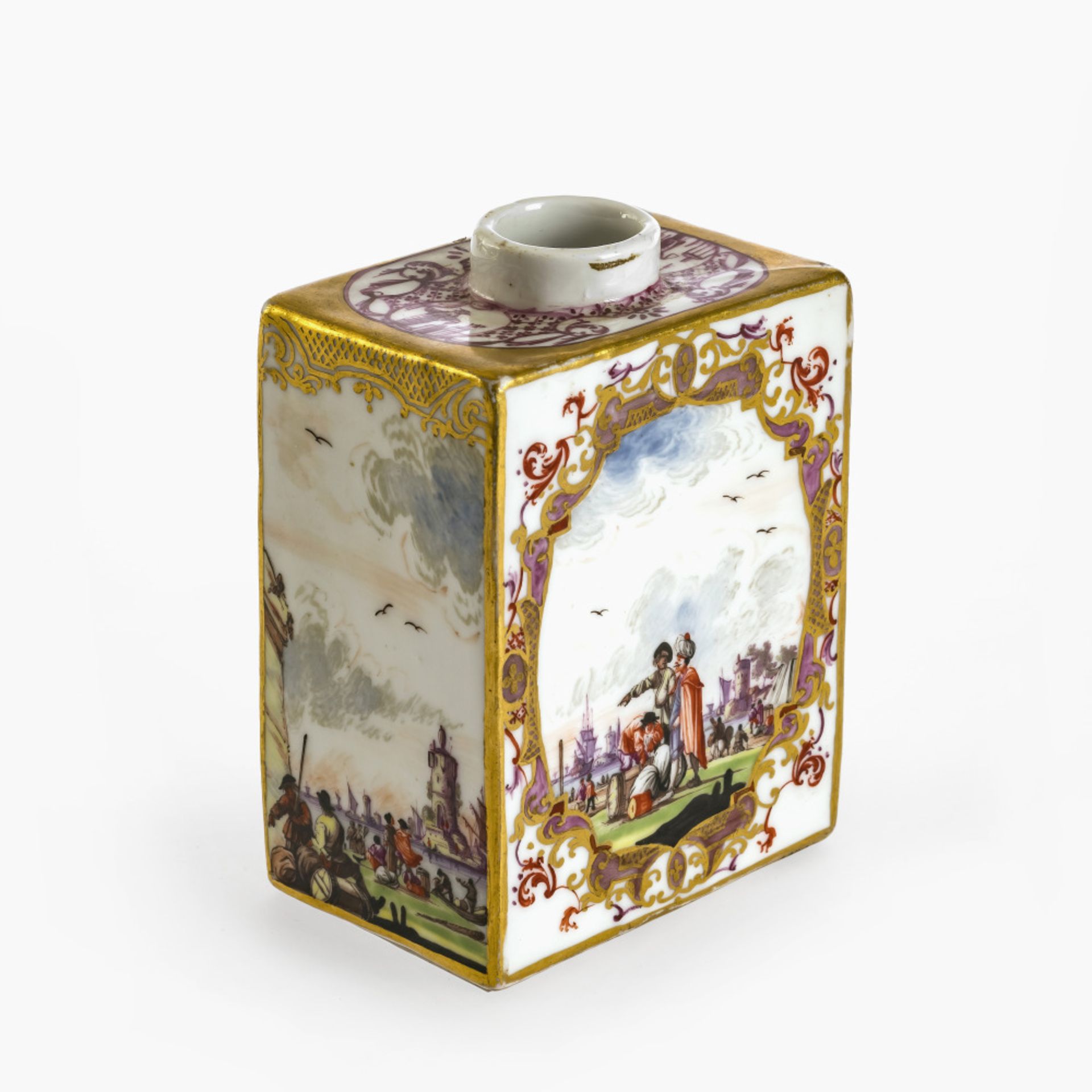 A tea caddy  - Image 3 of 6