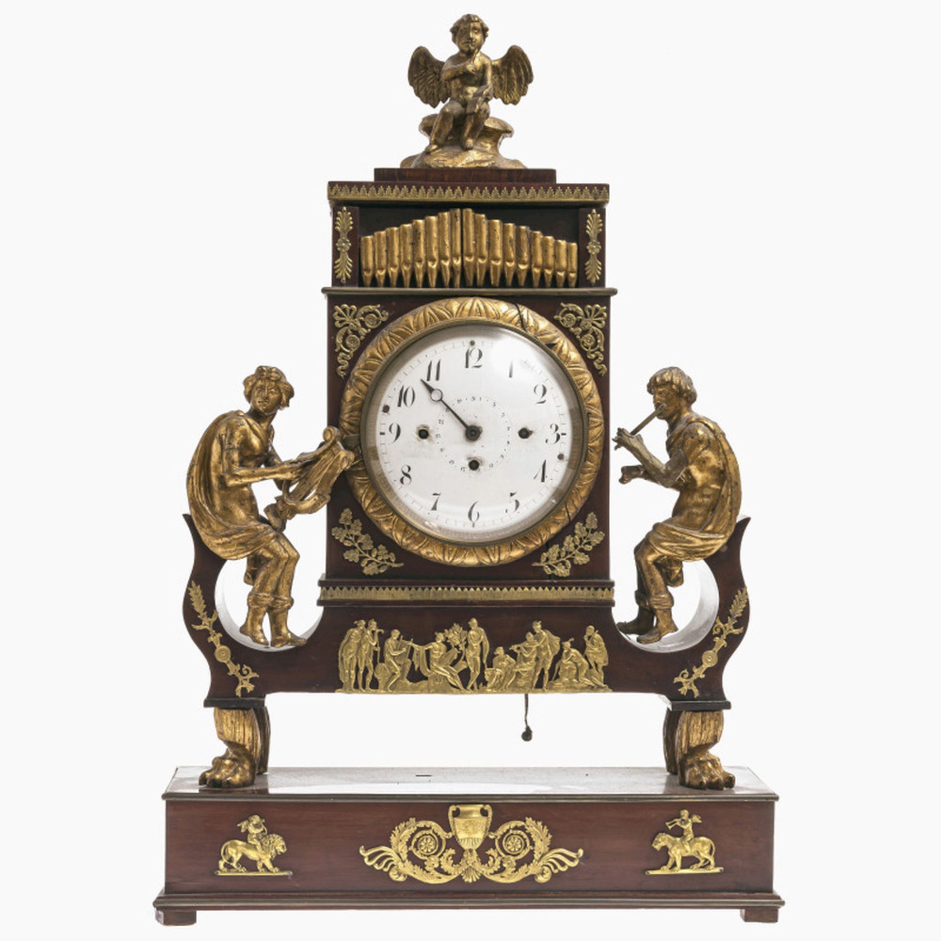 A bracket clock - Image 2 of 2