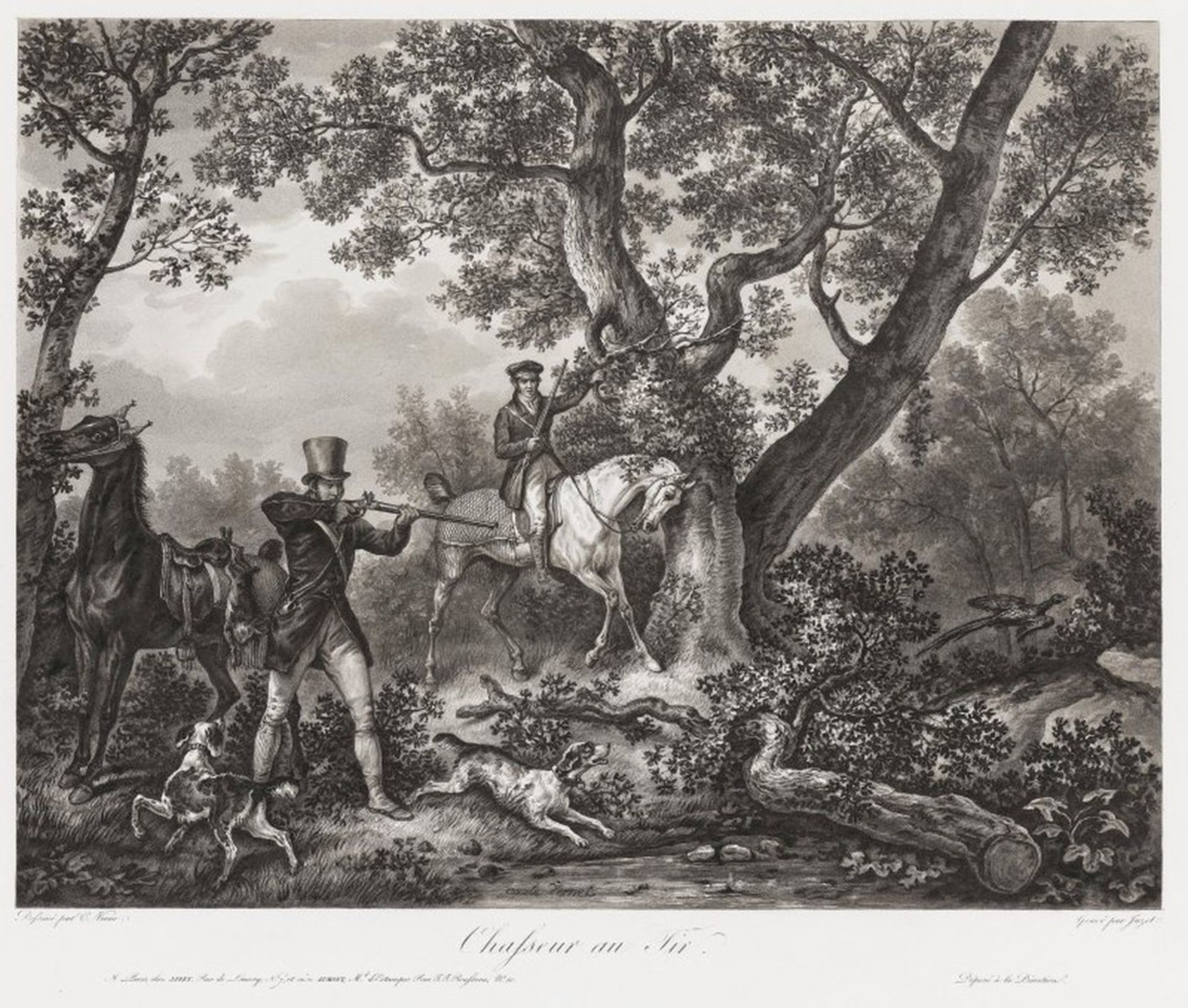 Jagdszenen - Pferderennen - Orientalische Reiter - Bild 3 aus 6