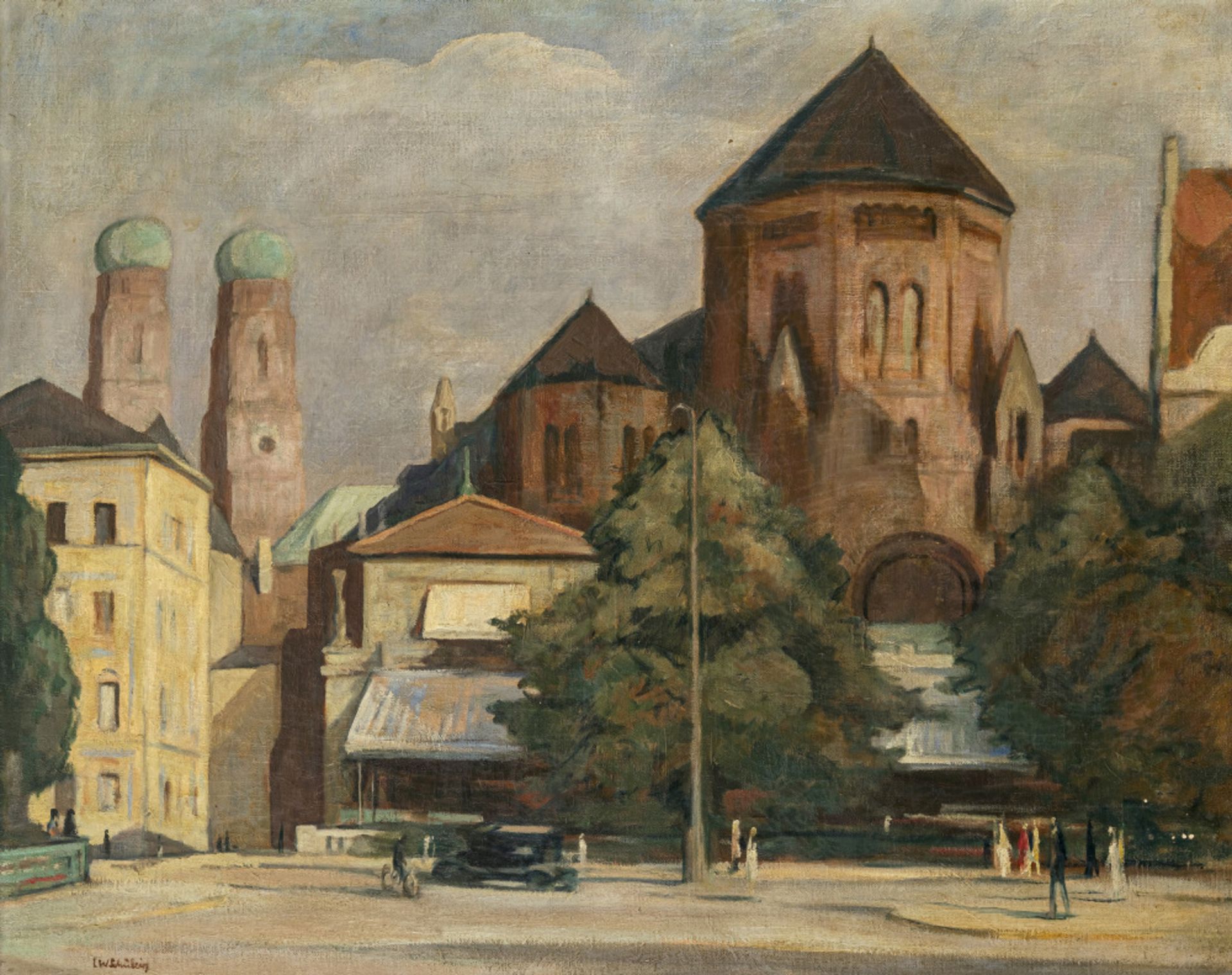 The old Munich main synagogue