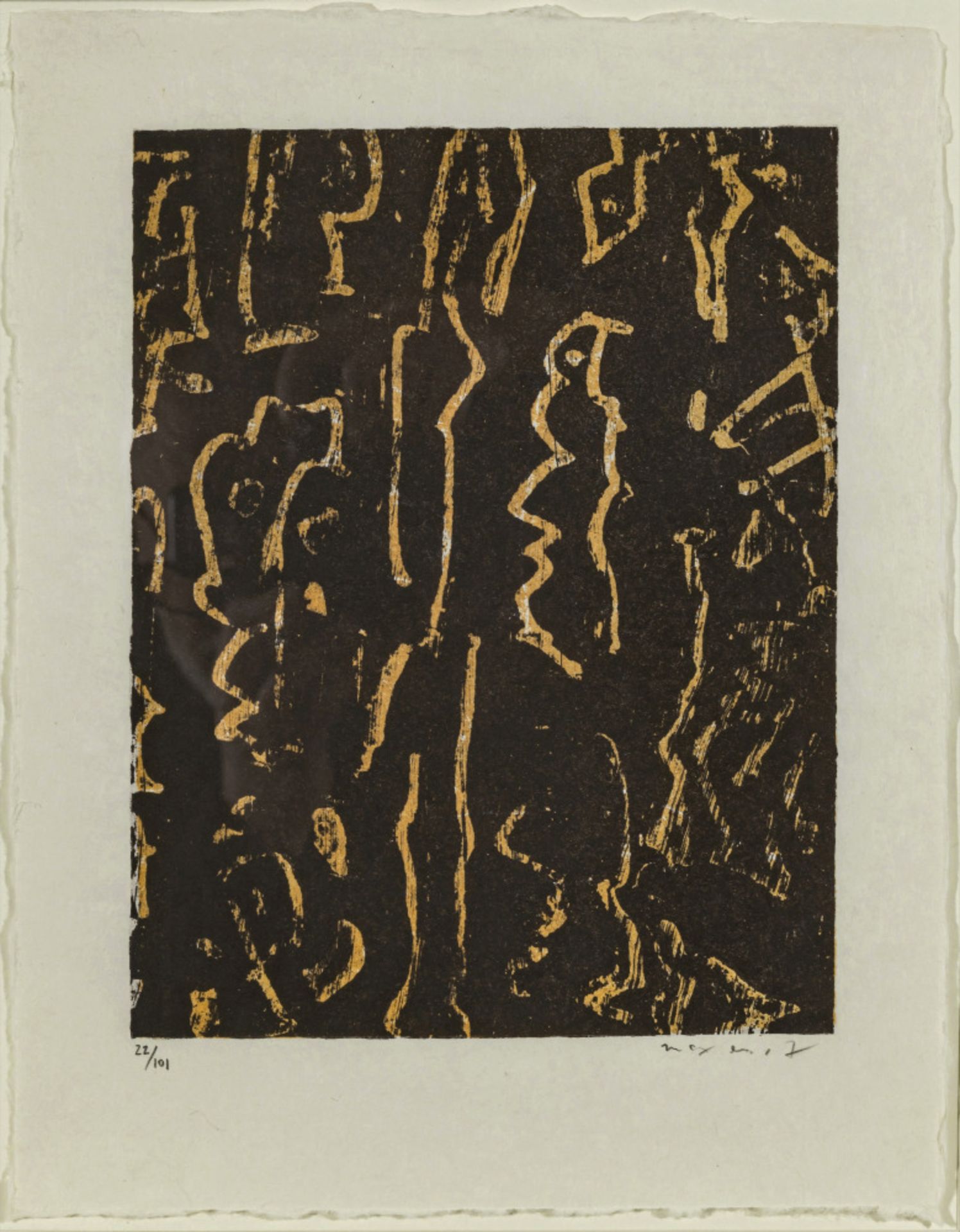 to: Patrick Waldberg, Aux petits agneaux. 1971 - Image 2 of 2