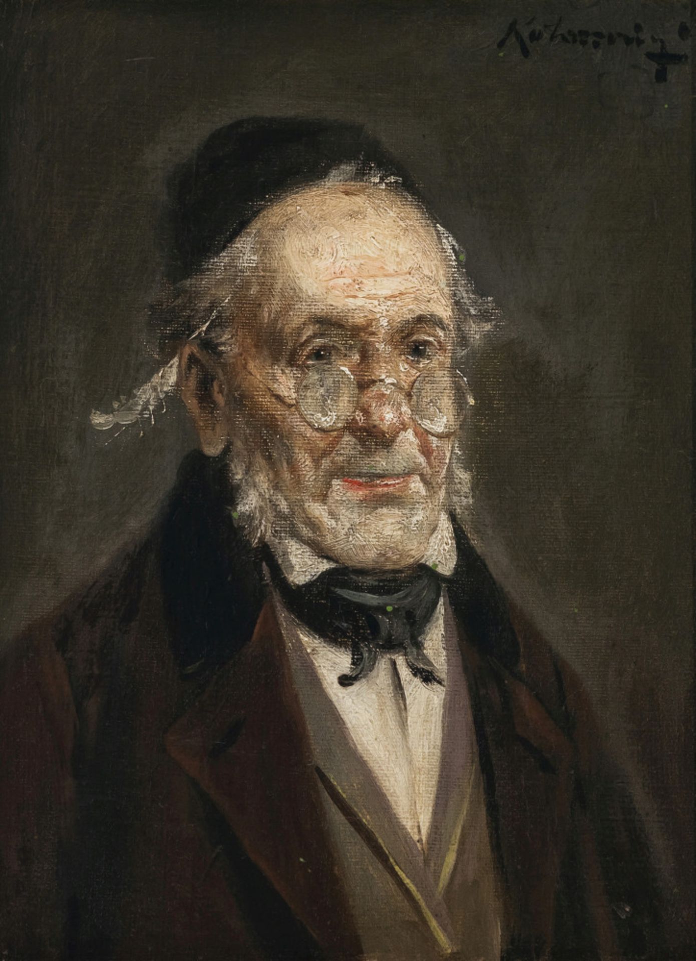 Portrait of a gentleman with glasses
