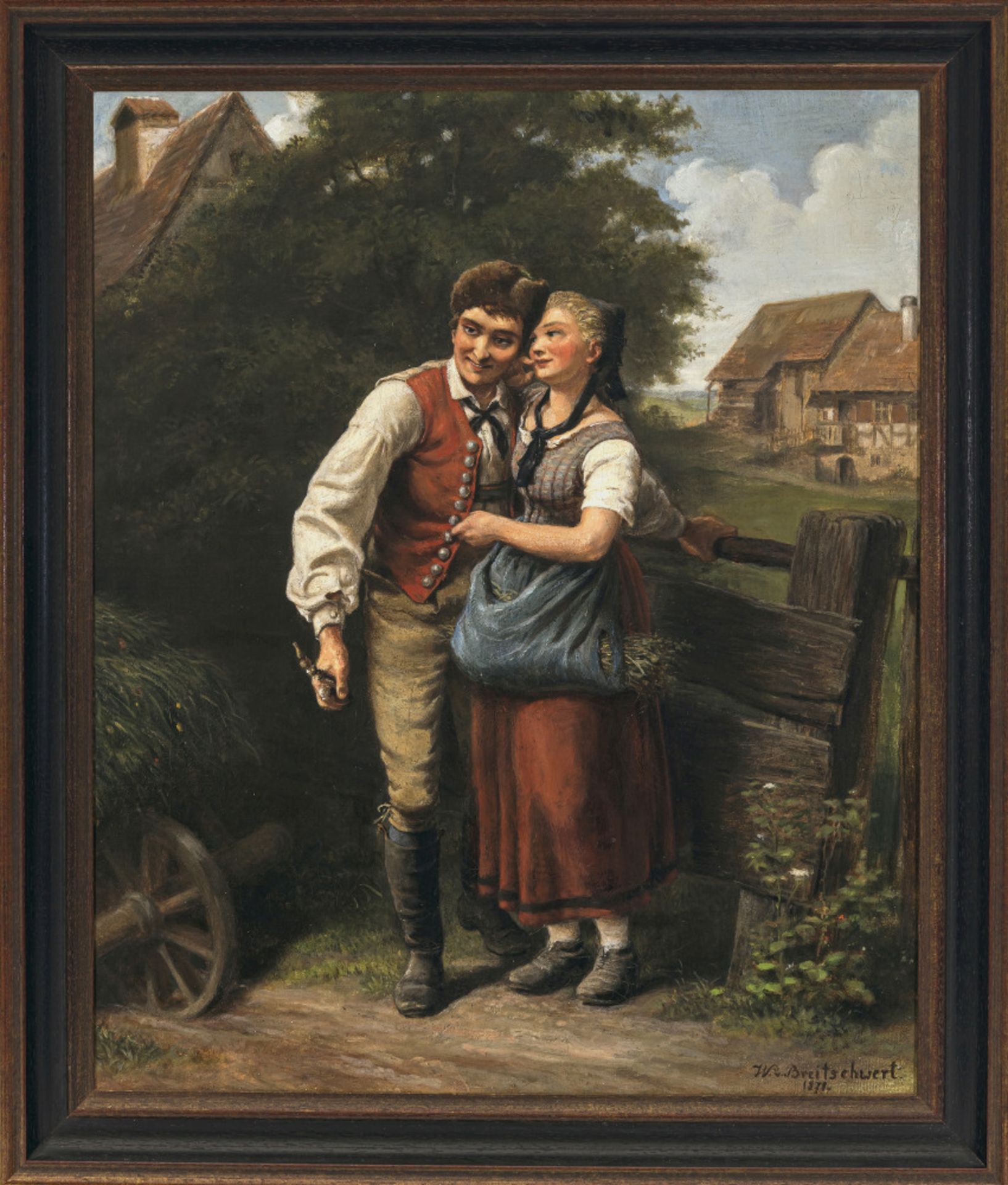 Wilhelm von Breitschwert  - Bauernpaar    - Bild 4 aus 4