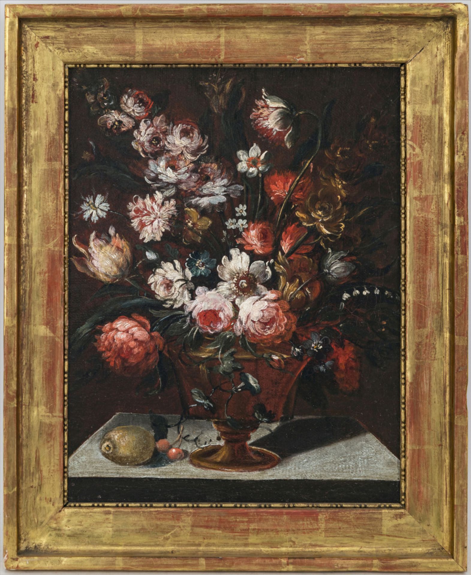 Still life of flowers in a copper vase - Image 4 of 4