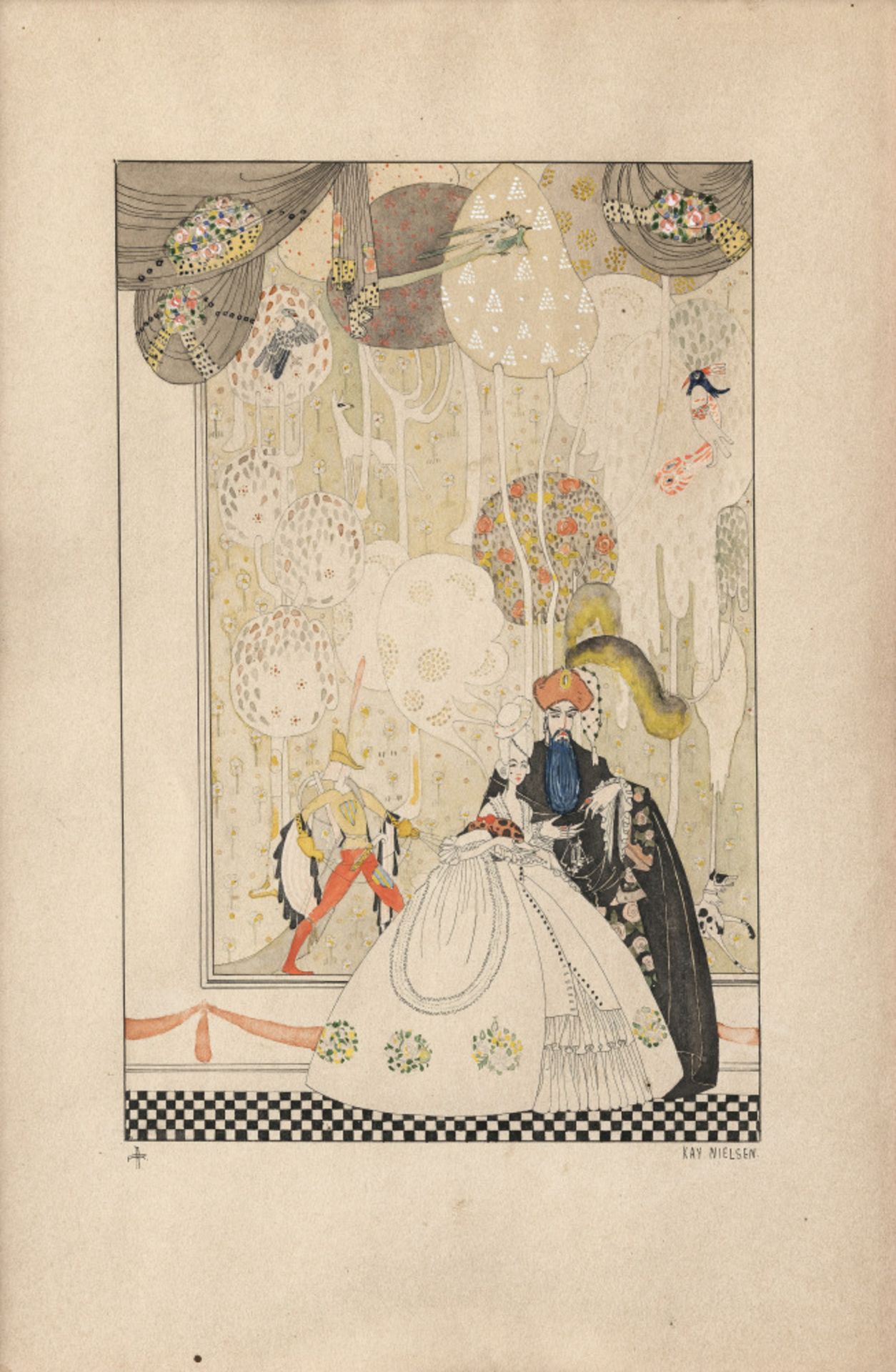 Kay Rasmus Nielsen, zugeschrieben  - König Blaubart   