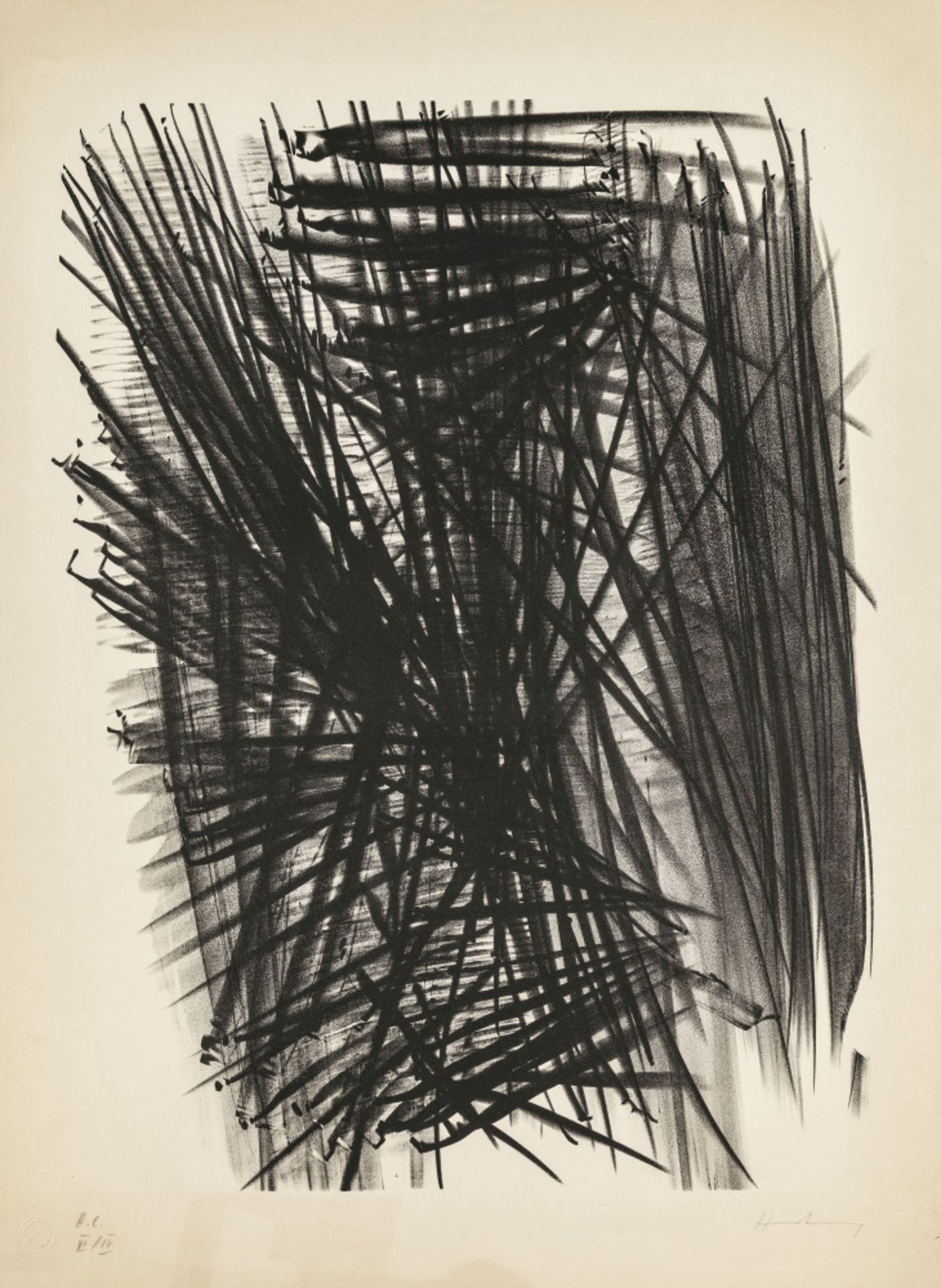 Hans Hartung  - L 97. L112. 1963    - Bild 4 aus 4