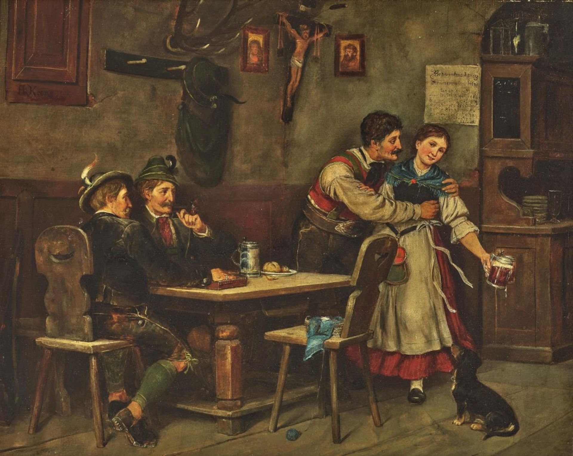 Tavern scene  - Image 2 of 4