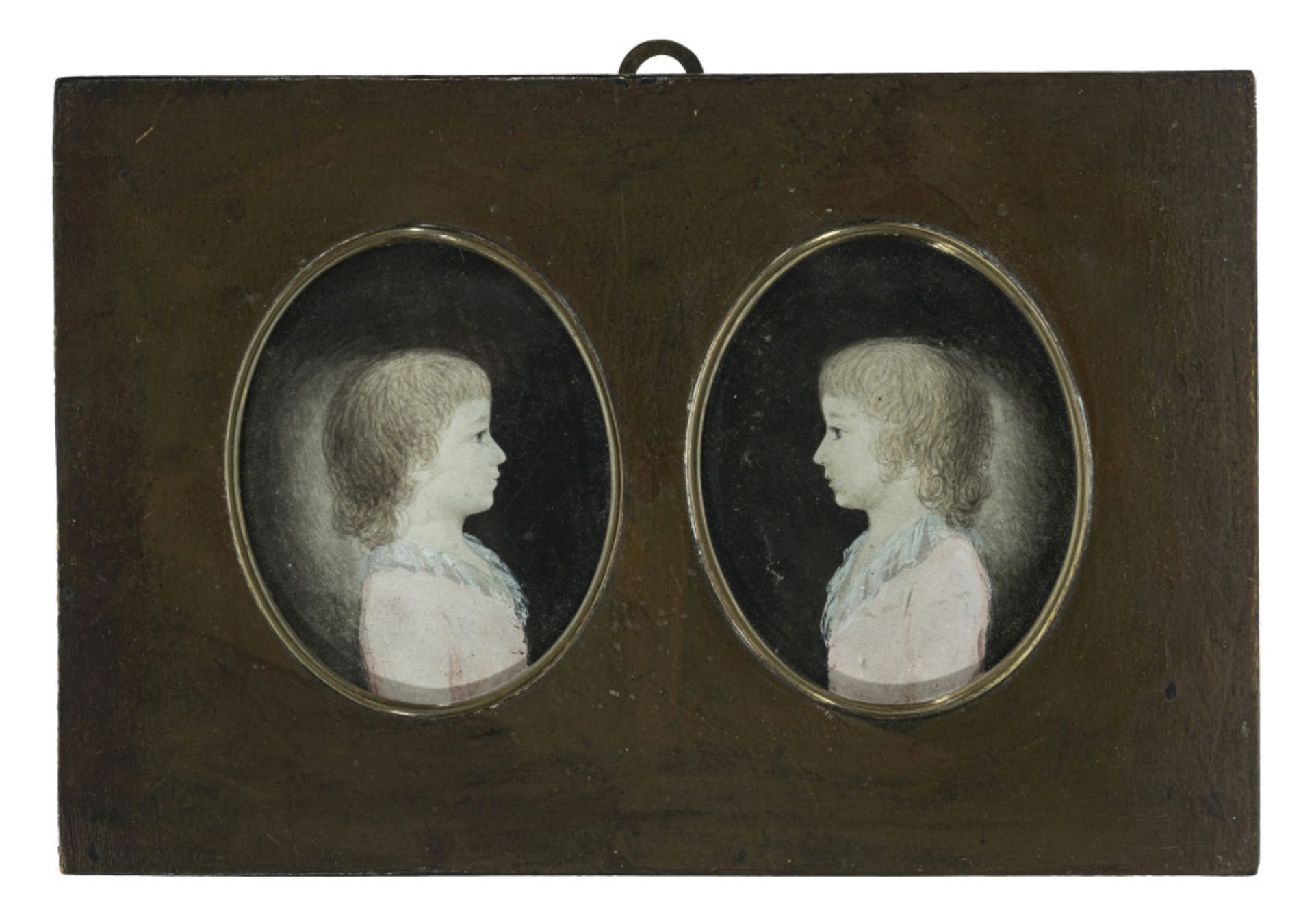 Deutsch late 18th century - Portraits of the twins Carl Friedrich Wilhelm and Friedrich Wilhelm Carl