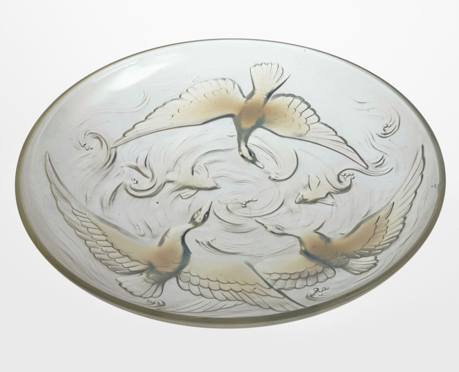 A bowl - Holophane Verreries des Andelys, circa 1925 - 1930