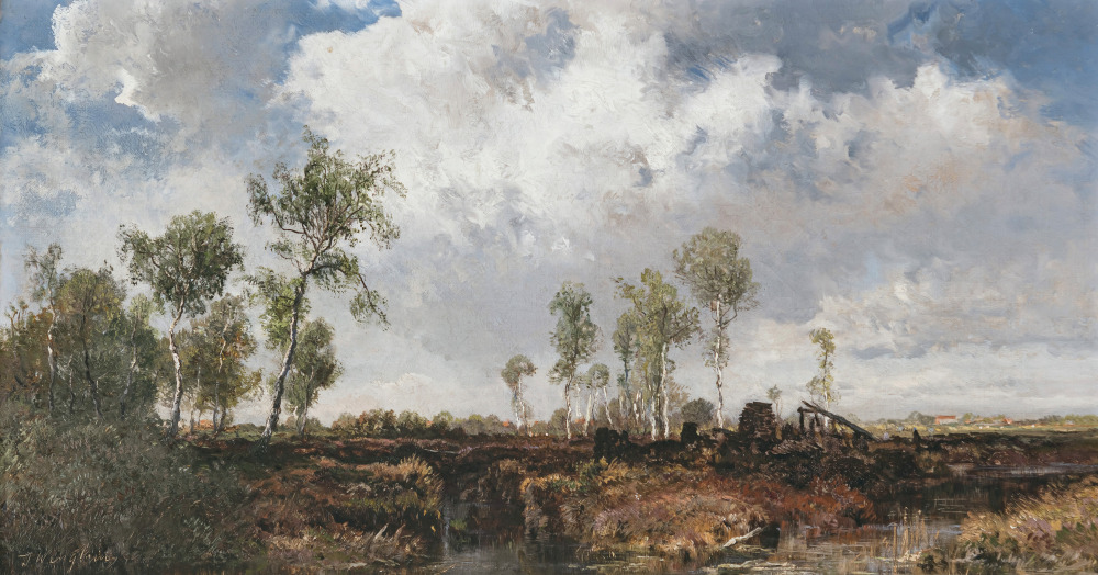 Josef Wenglein - Moorland landscape