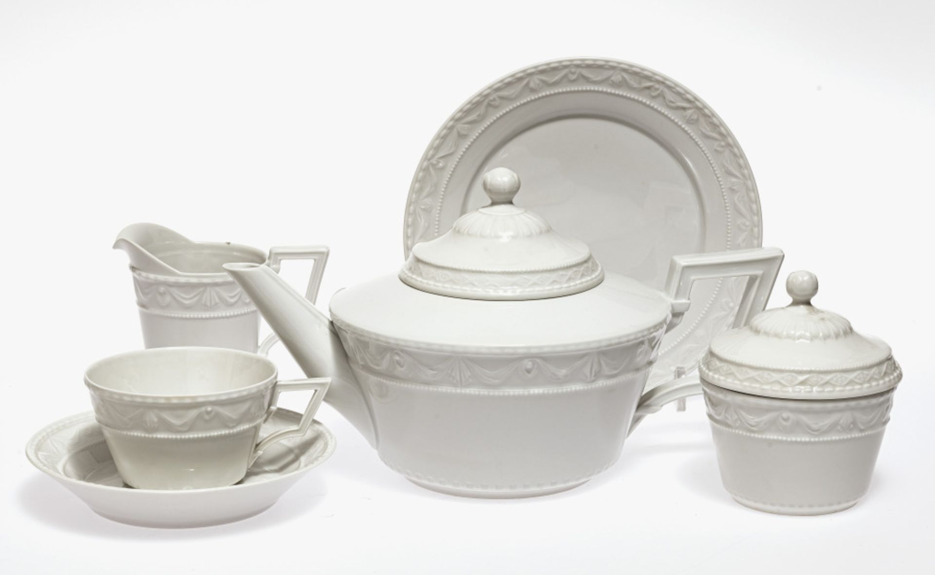 A 22-piece tea service - KPM Berlin