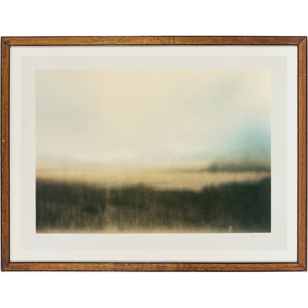 Gerhard Richter - Teyde landscape. 1971 - Image 2 of 2
