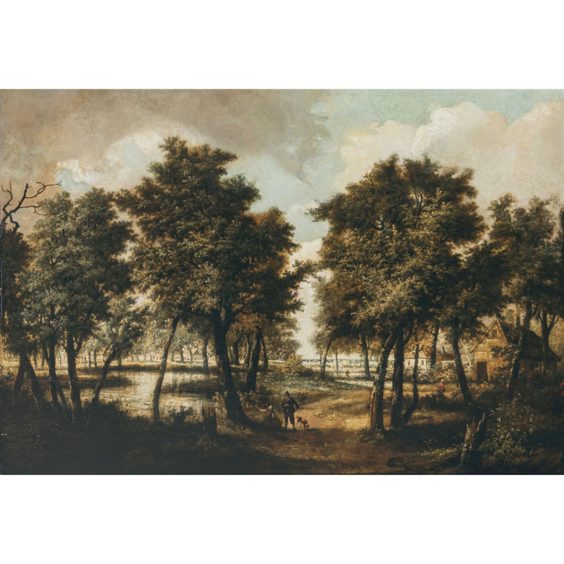 Meindert Hobbema - Oak forest