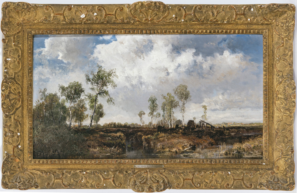 Josef Wenglein - Moorland landscape - Image 2 of 3