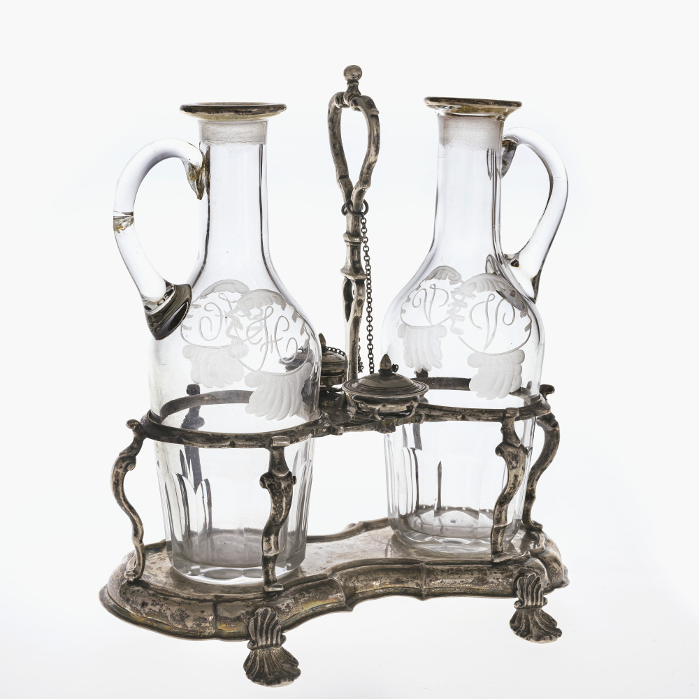 A cruet set - Augsburg, 1747 - 1749, probably Elias II Jäger