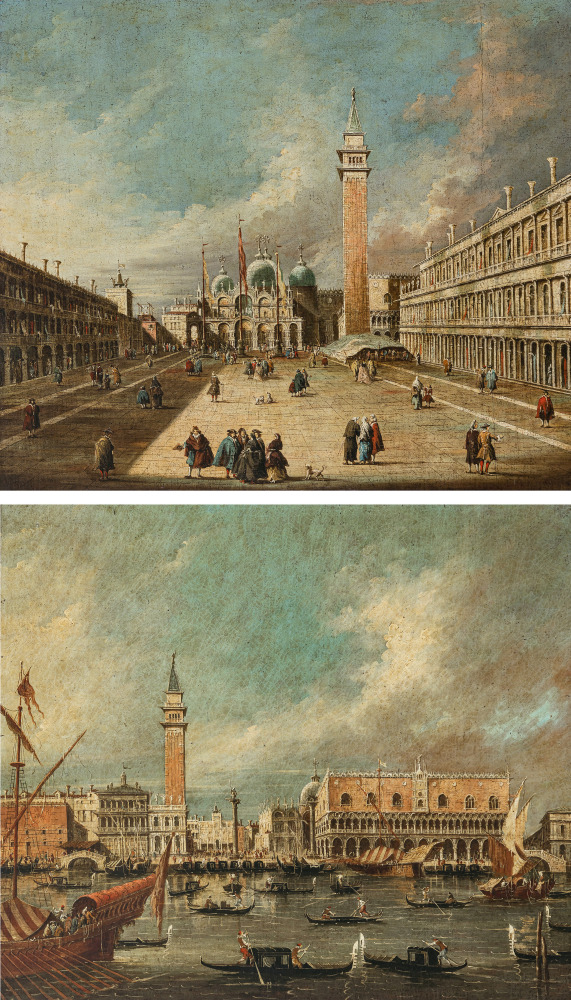 Francesco Guardi, Art des - Venetian vedute