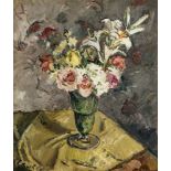 Ludwig Bock - Blumen in einer Vase. (19)60 (?)