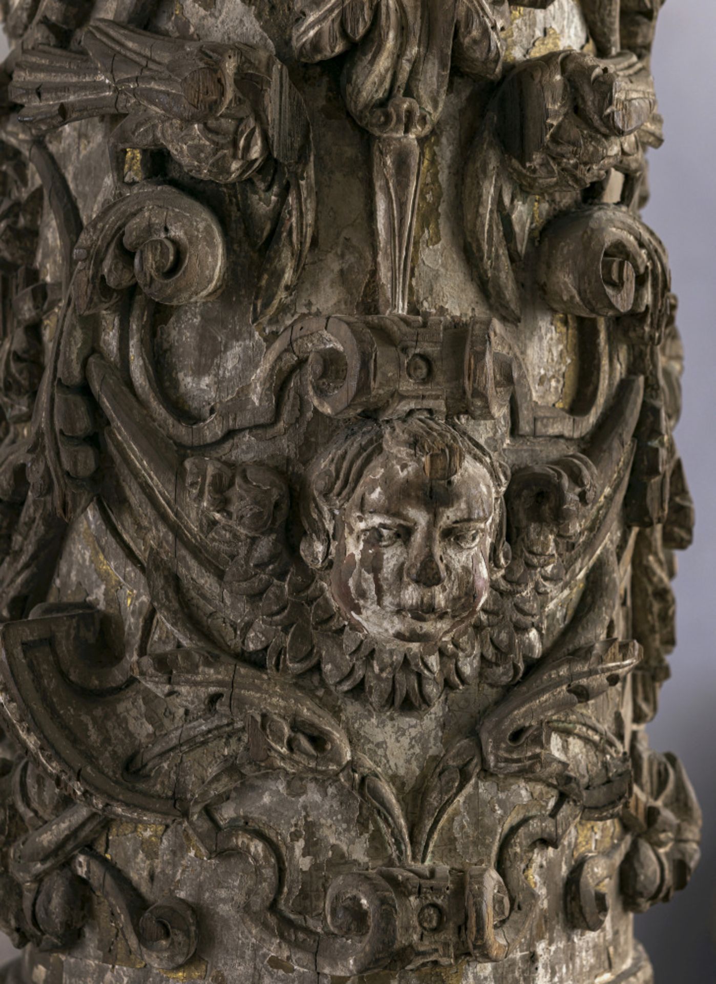 A pair of pillars - Probably Portugal, 16th/17th century - Image 2 of 3