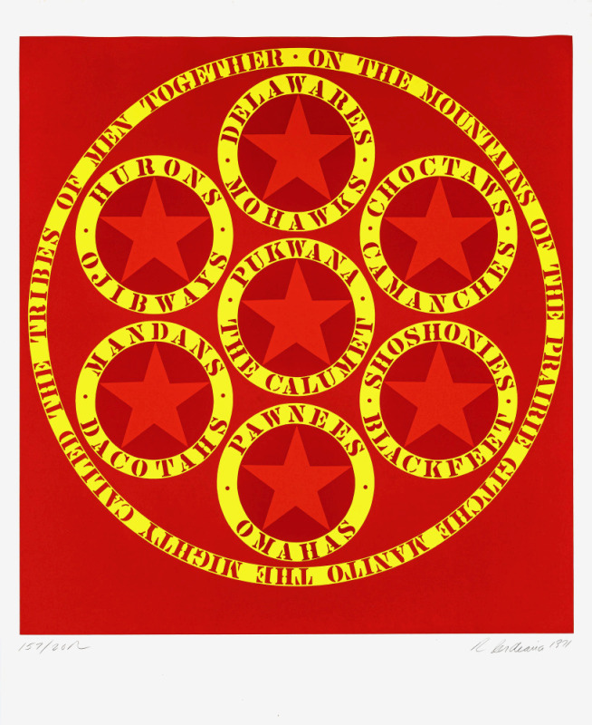 Robert Indiana - From the Decade portfolio. 1971 - Image 4 of 7