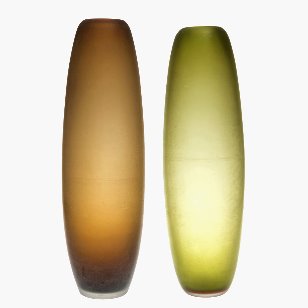 A pair of vases - Arcade & co., Murano, Ivan Baj, 1992