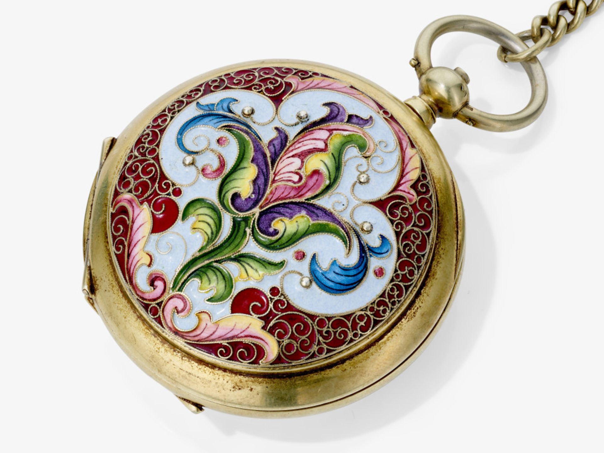 Savonette für den Russischen Markt, mit reicher Email-Ornamentik - Schweiz, Schaffhausen, um 1885 - Bild 7 aus 7