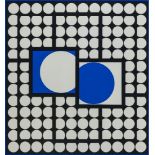 Victor Vasarely - Komposition mit Kreisen