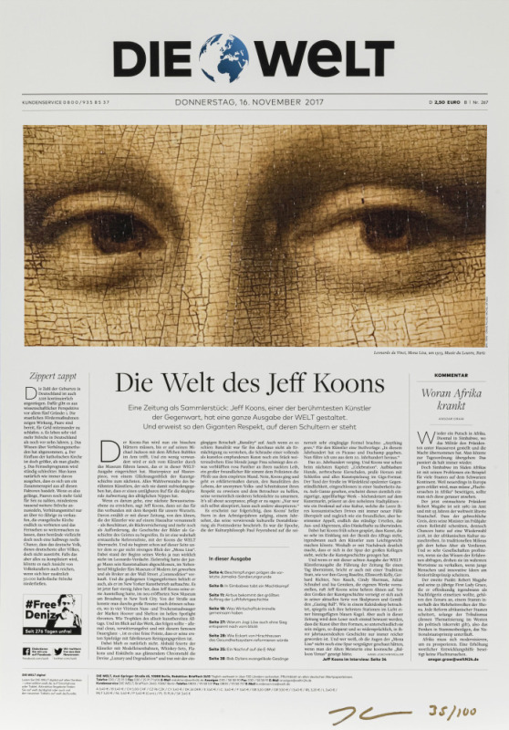 Jeff Koons - "Die Welt des Jeff Koons". 2017