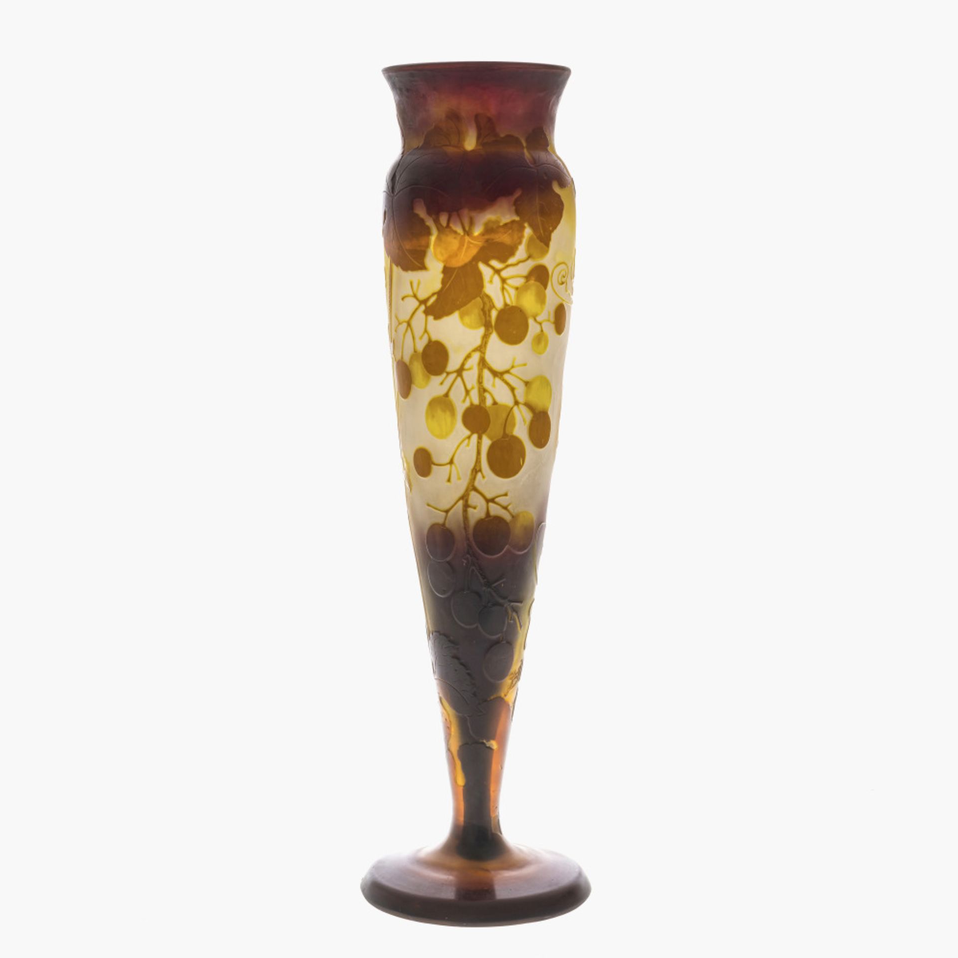 A vase - Emile Gallé, Nancy, 1900-1910