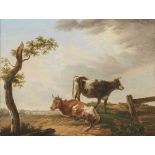 Albertus Verhoesen - Rinder auf der Weide