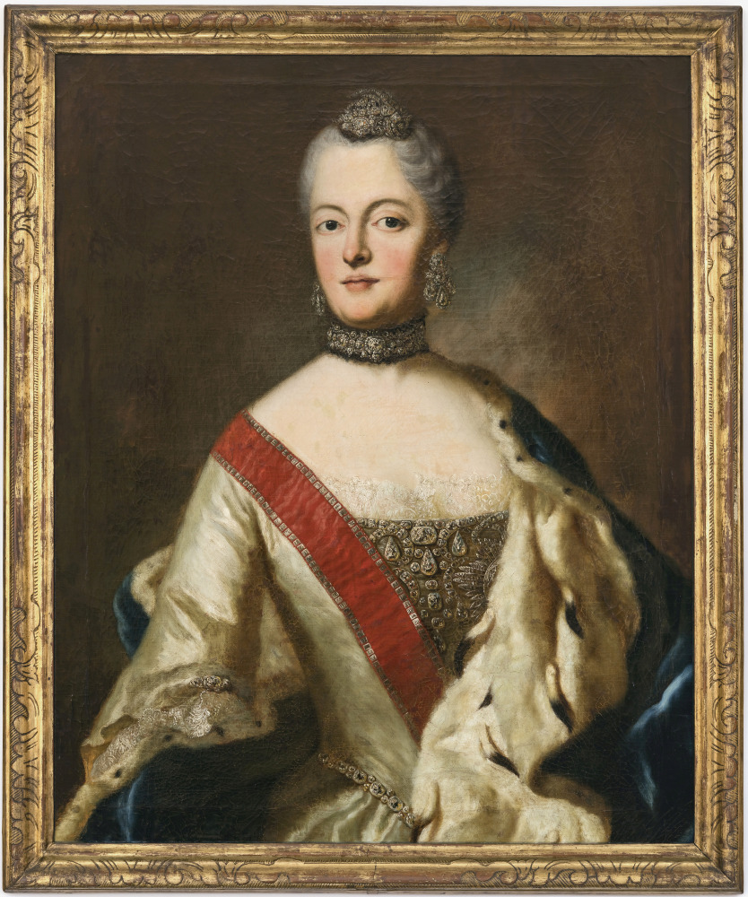 Georges Desmarées, Werkstatt - Electoral Princess Maria Antonia of Saxony - Image 2 of 3