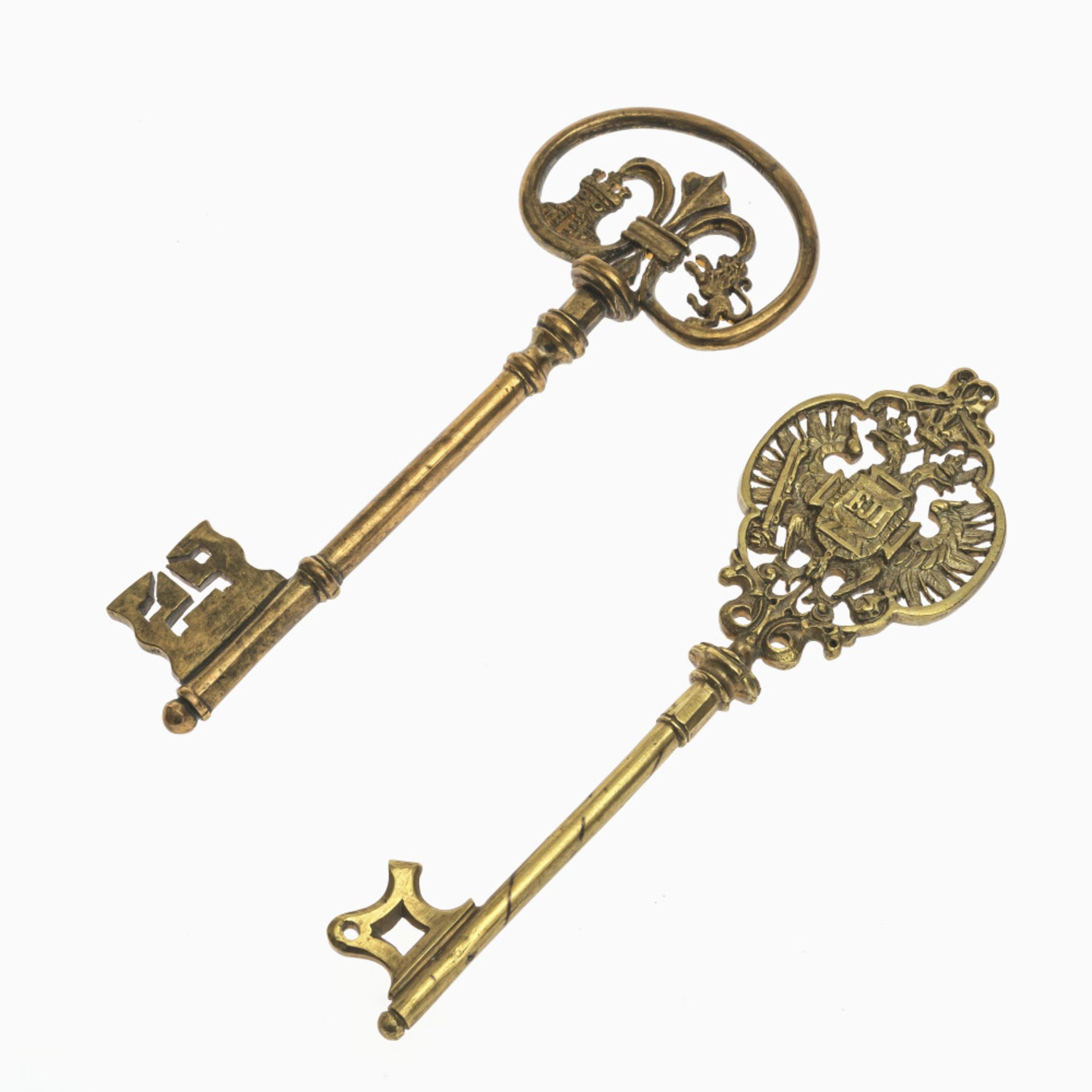 Two chamberlains keys - Austria / France, 19th / 20th century