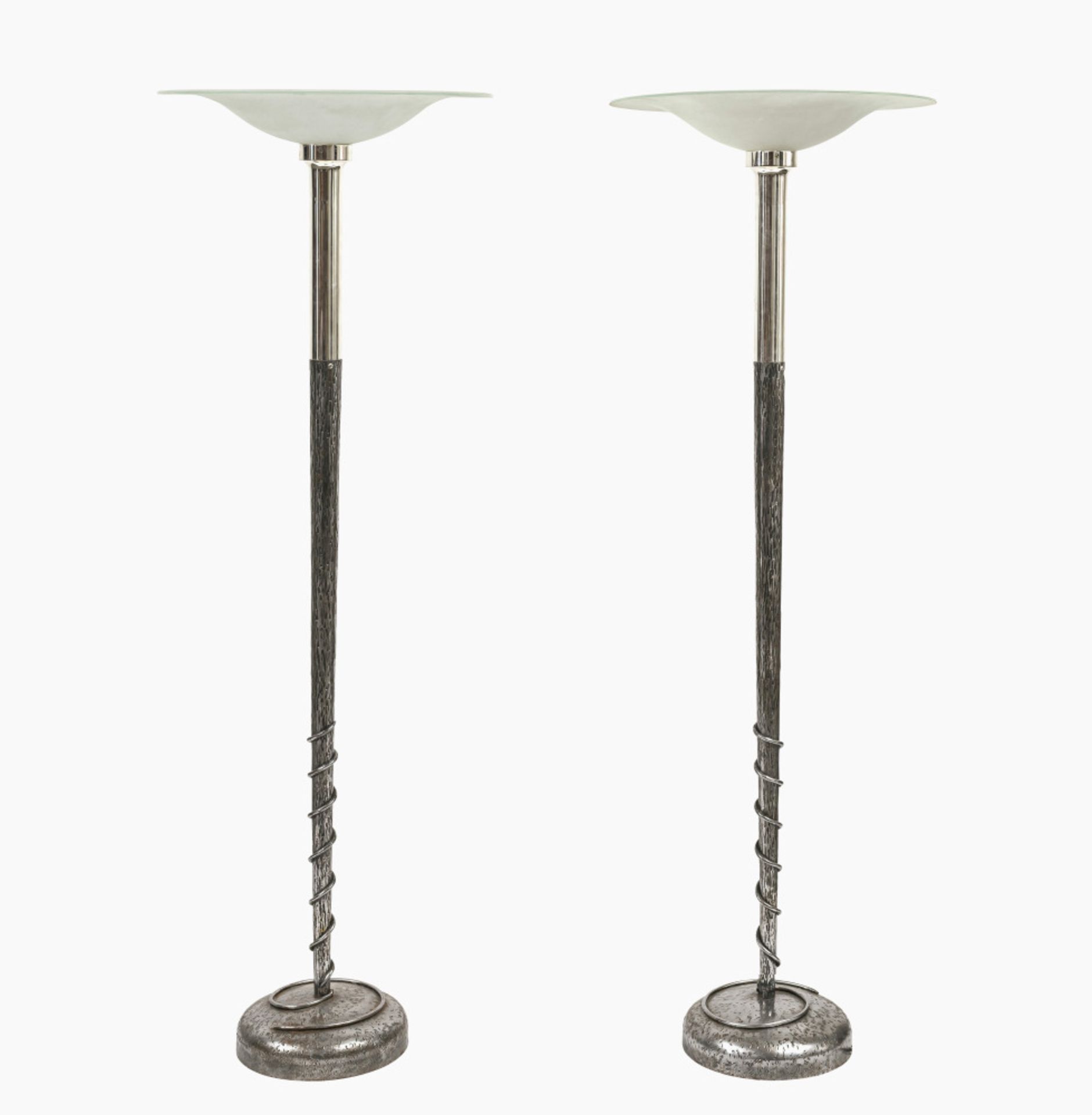 A pair of standard lamp - France, circa 1930