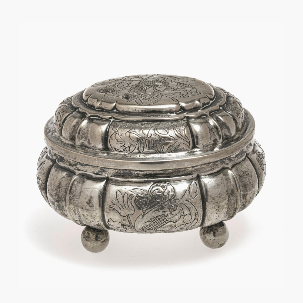 A sugar bowl - Breslau, 1727 - 1737, Johann Christoph Vogel