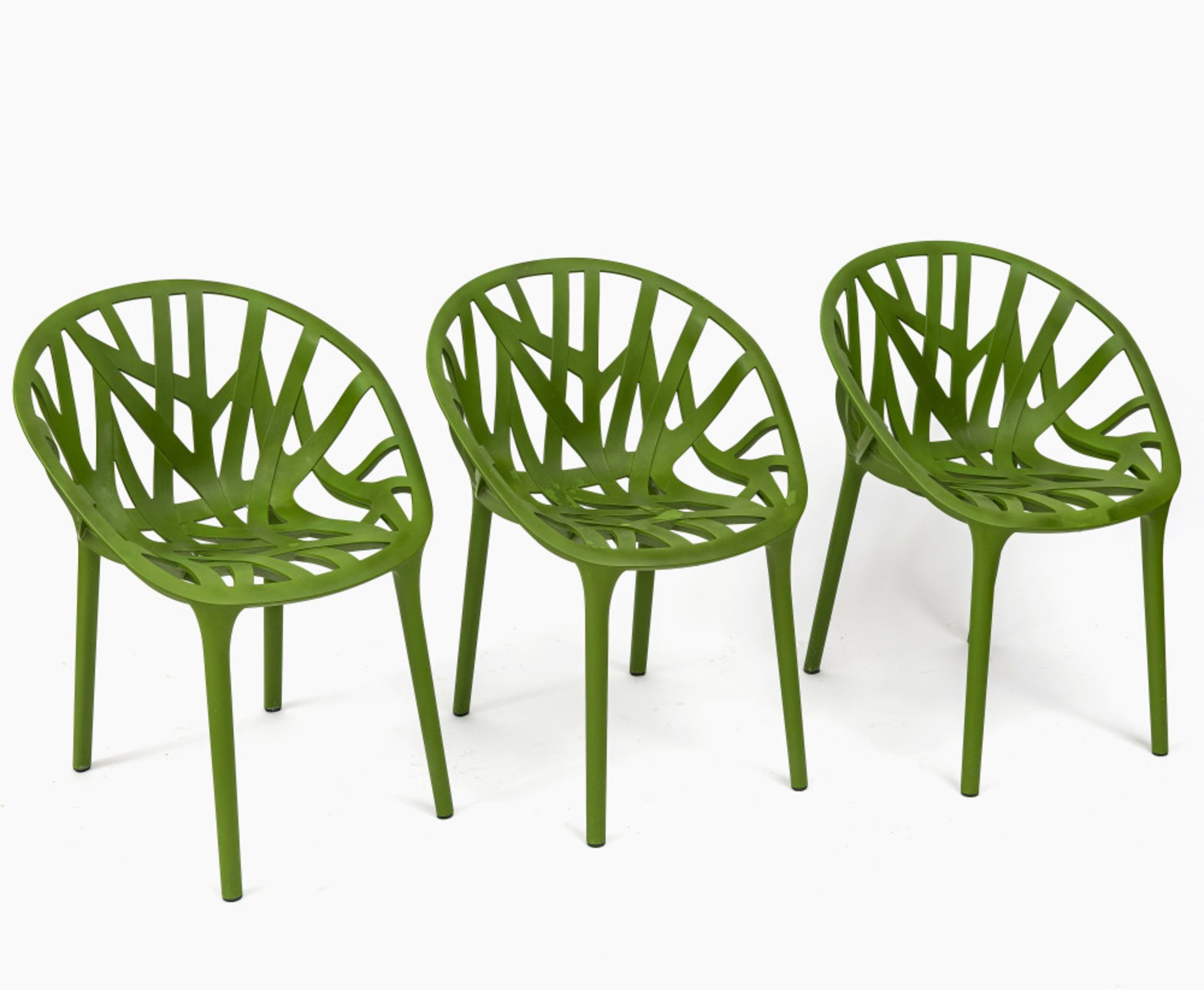 Three "Vegetal" garden chairs - Roman & Erwan Bouroullec für Vitra (?)