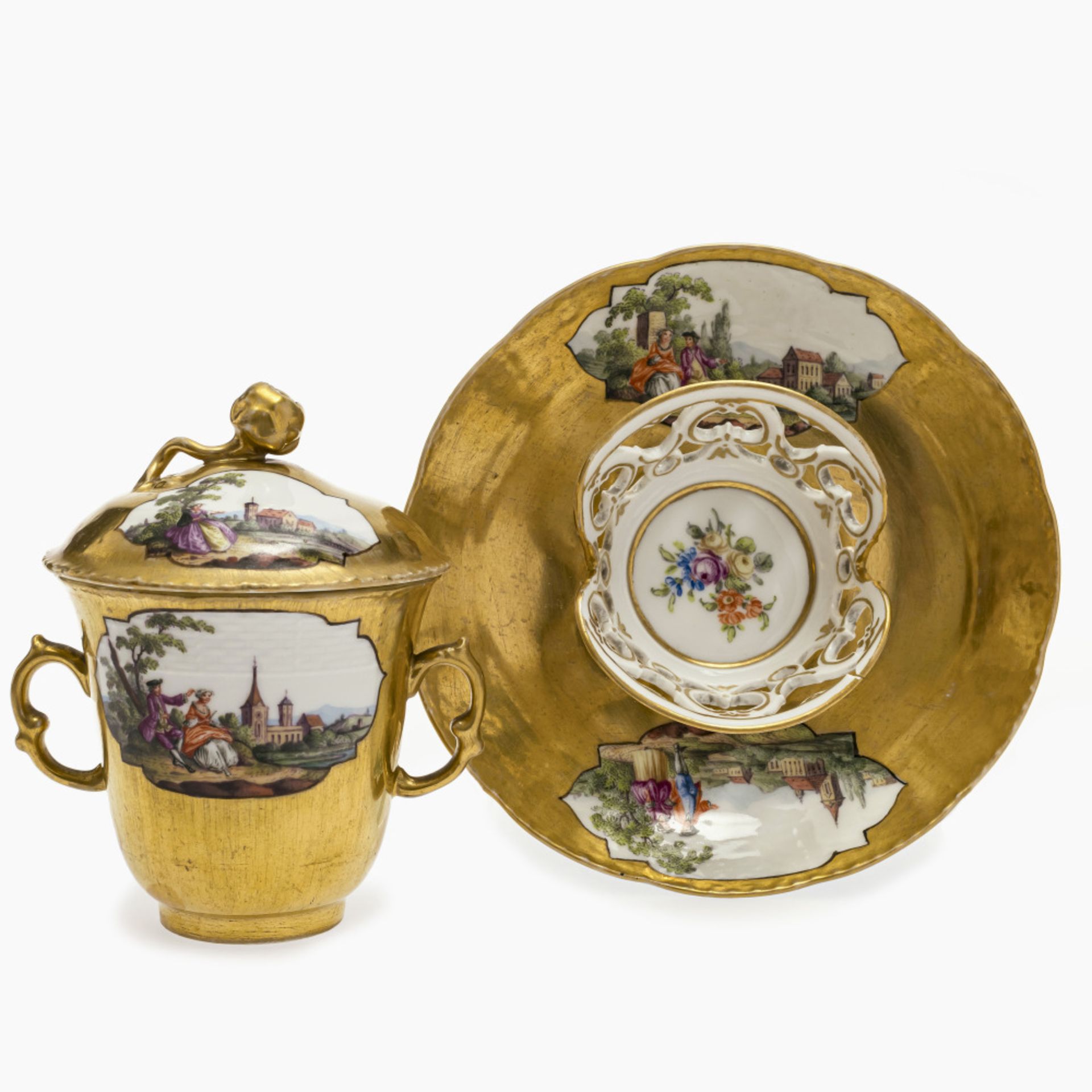 A trembleuse - KPM Berlin, late 18th century