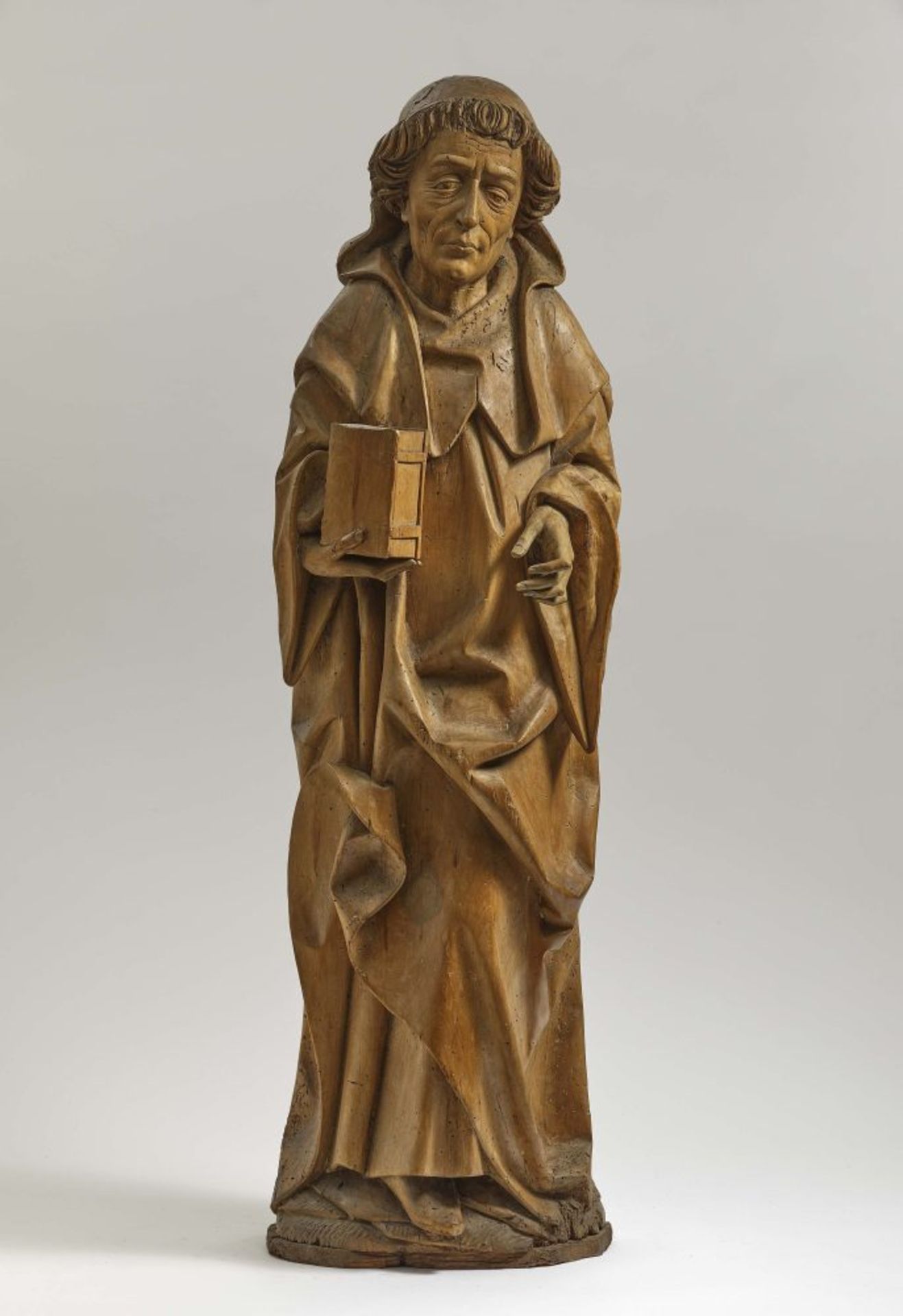 Holy monk (Saint Leonard?) - Middle Rhine, end of the 15th century